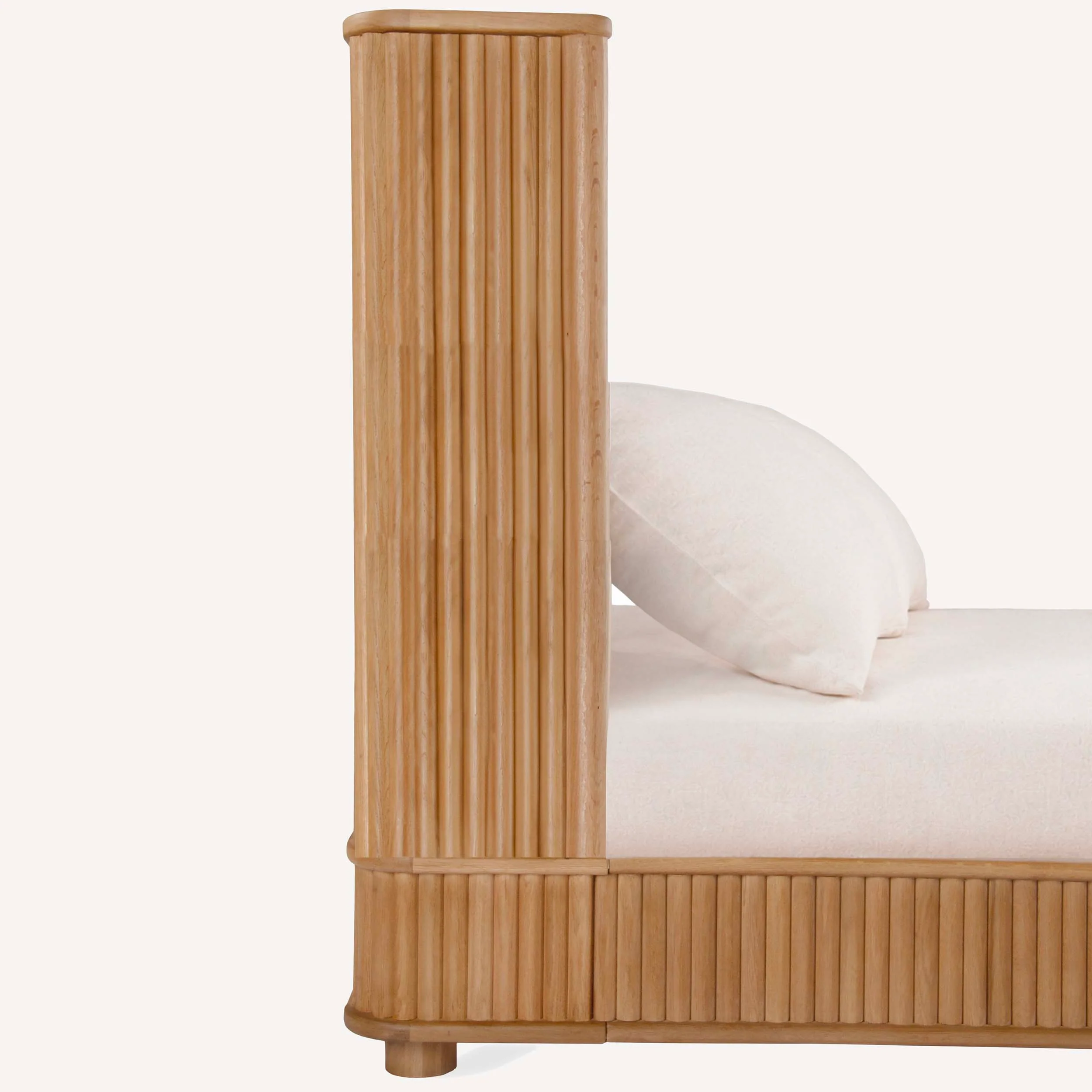 Collins Queen Bed, Natural - Image 4