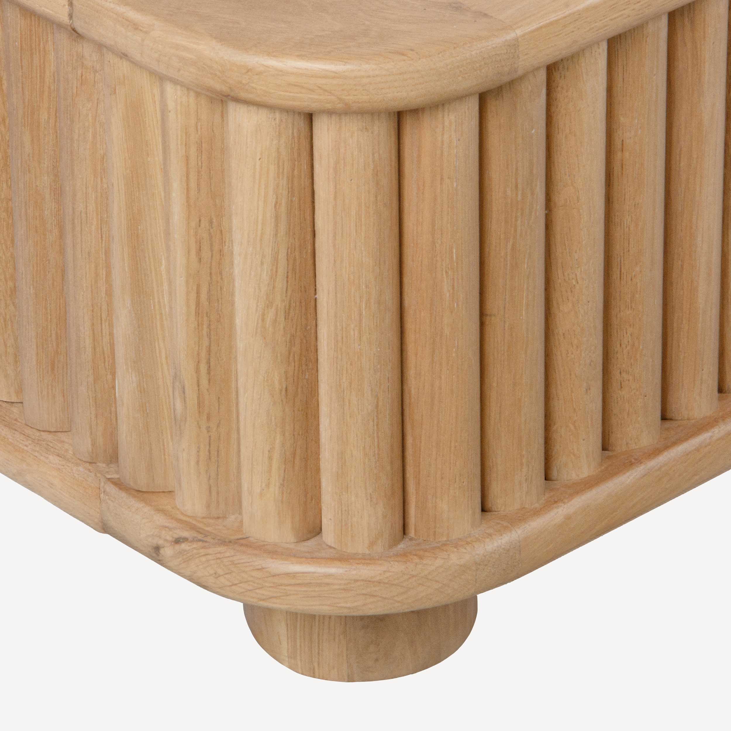 Collins Queen Bed, Natural - Image 7