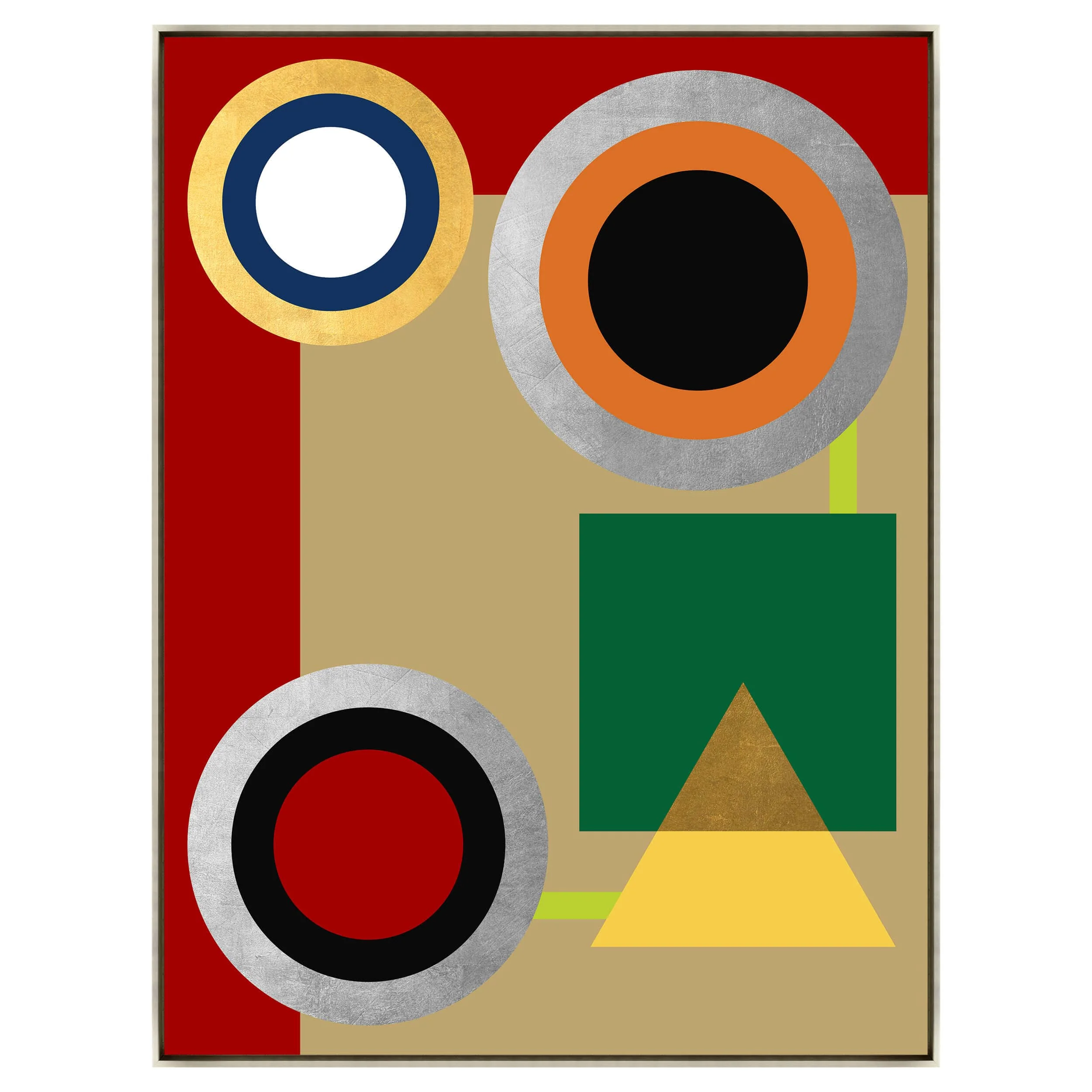 Color in Dreams IV Framed