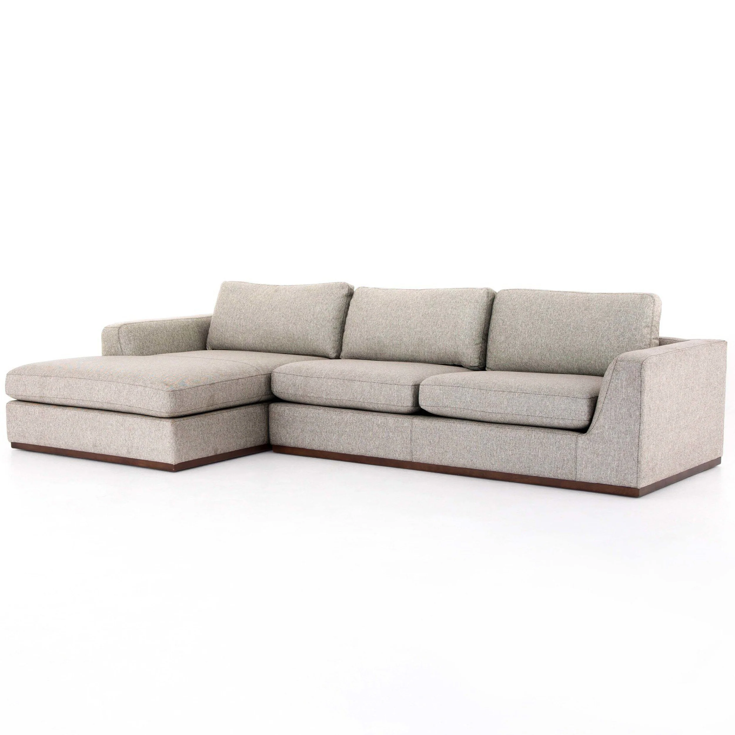 Colt 2 Piece Sectional, Aldred Silver by Four hands