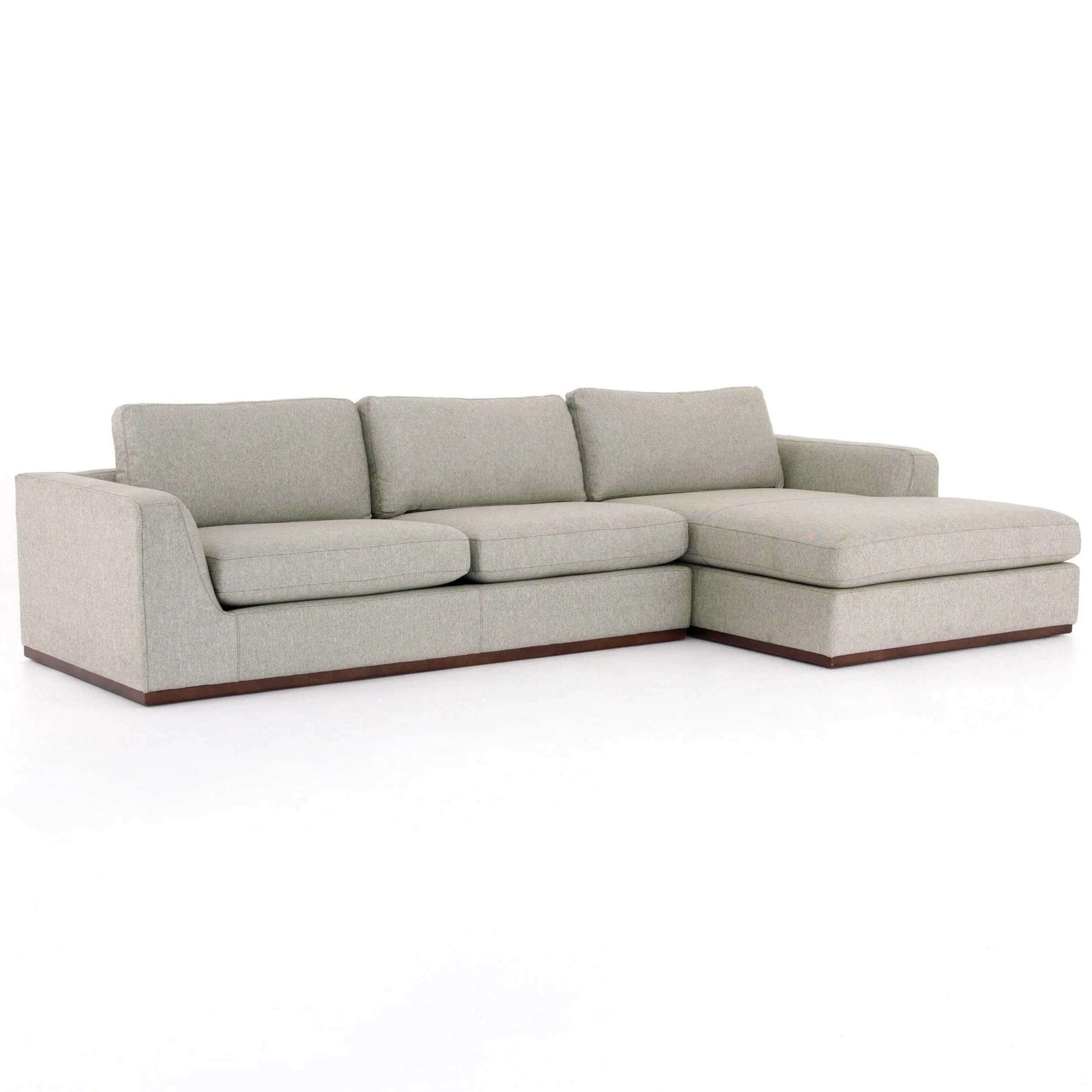Colt 2 Piece Sectional, Aldred Silver by Four hands - Image 8