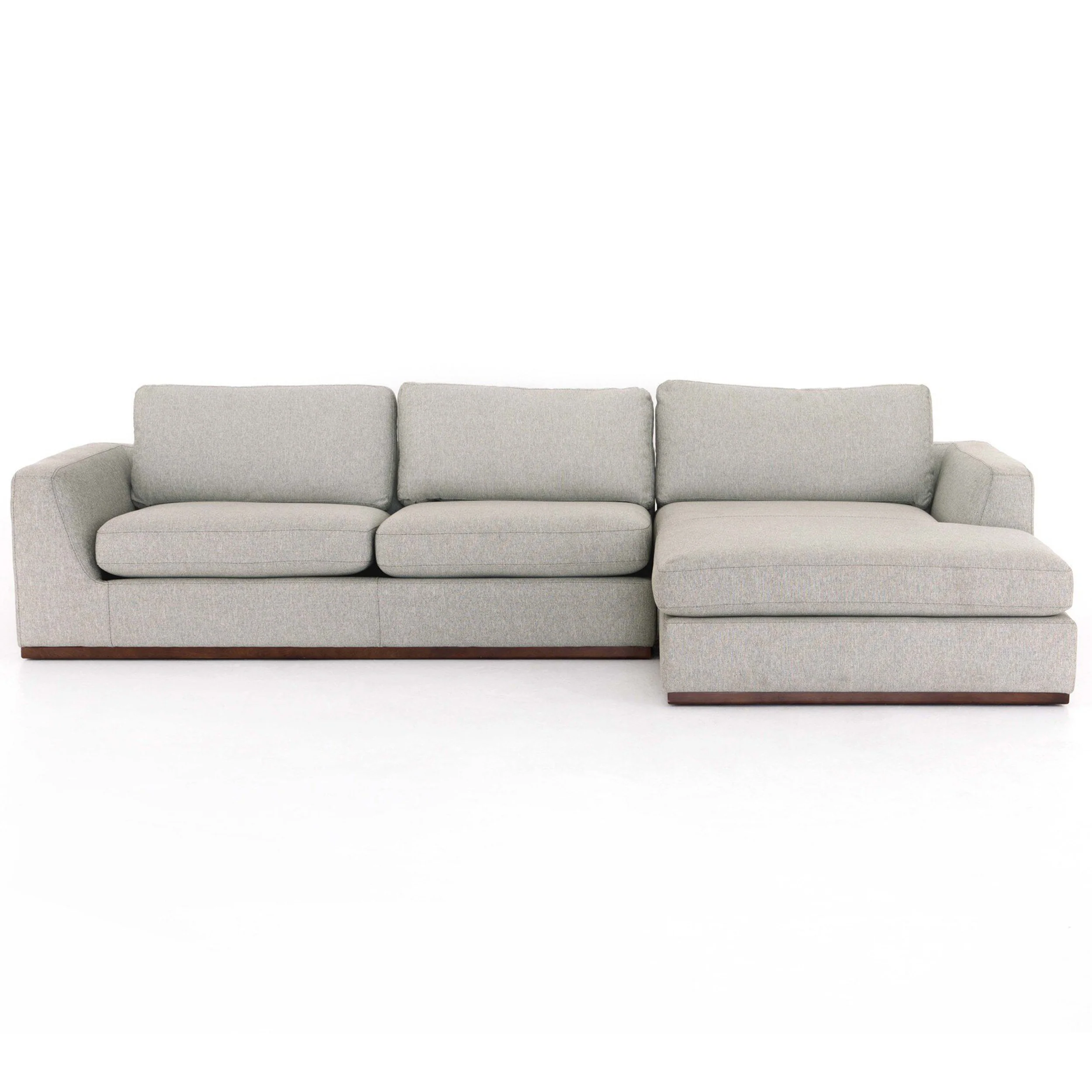 Colt 2 Piece Sectional, Aldred Silver by Four hands - Image 9