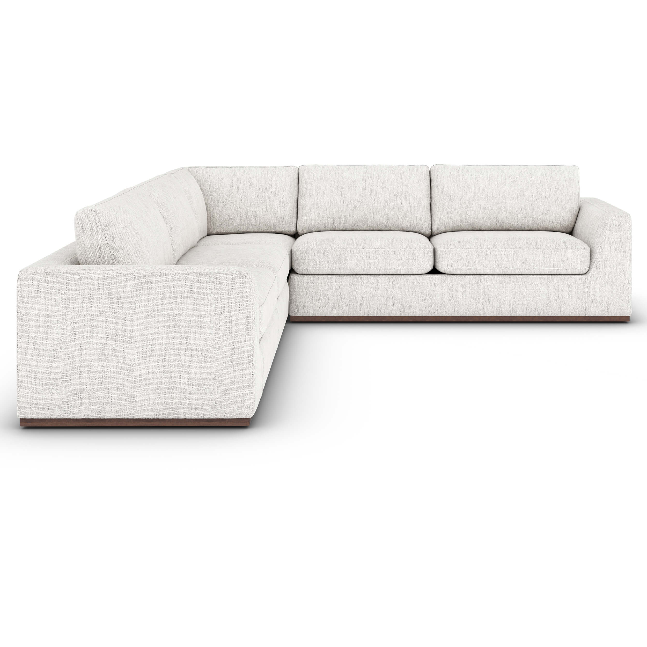 Colt 3 Piece Sectional, Merino Cotton by Four Hands - Image 2