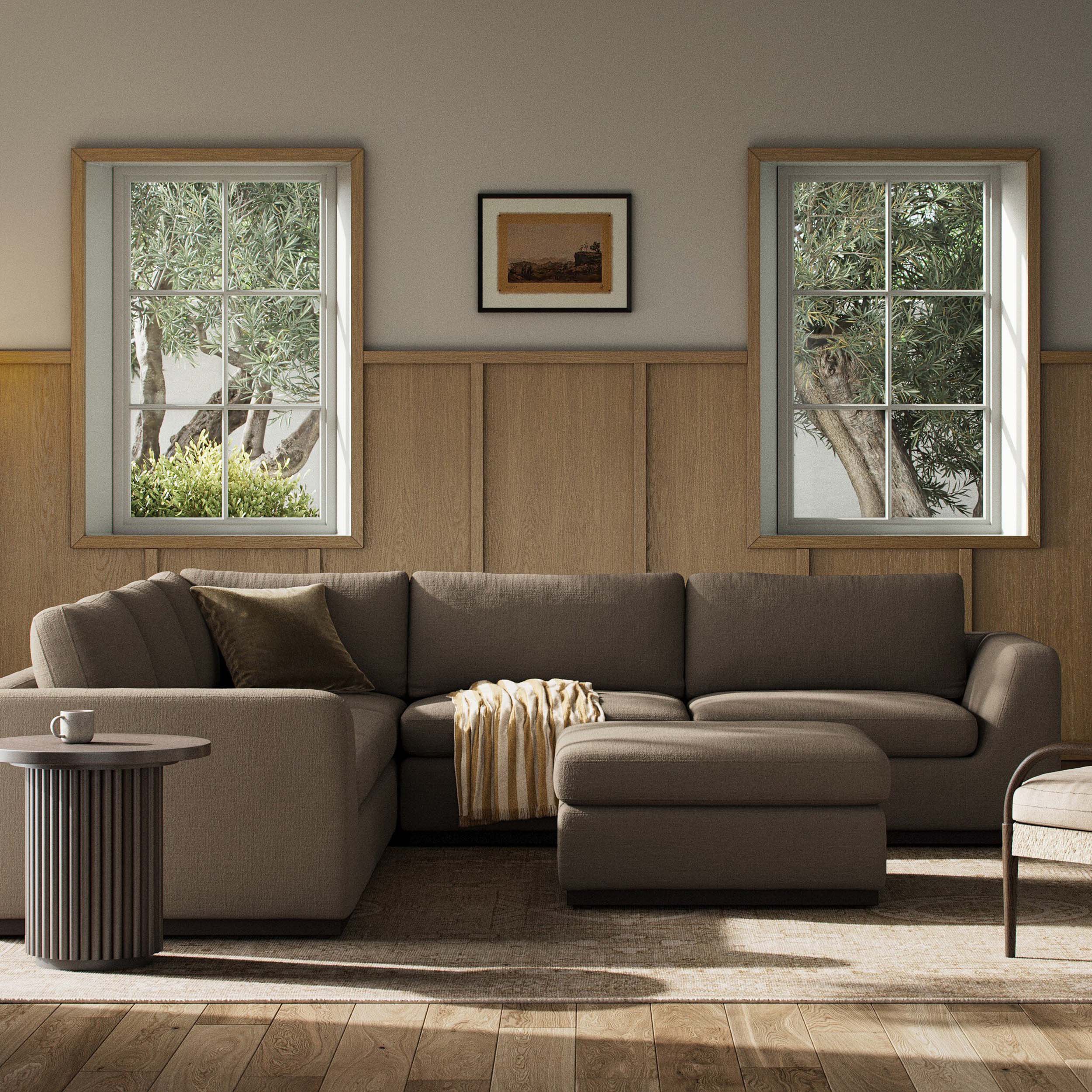 Colt 3 Piece Sectional, Savoy Coffee by Four hands - Image 4