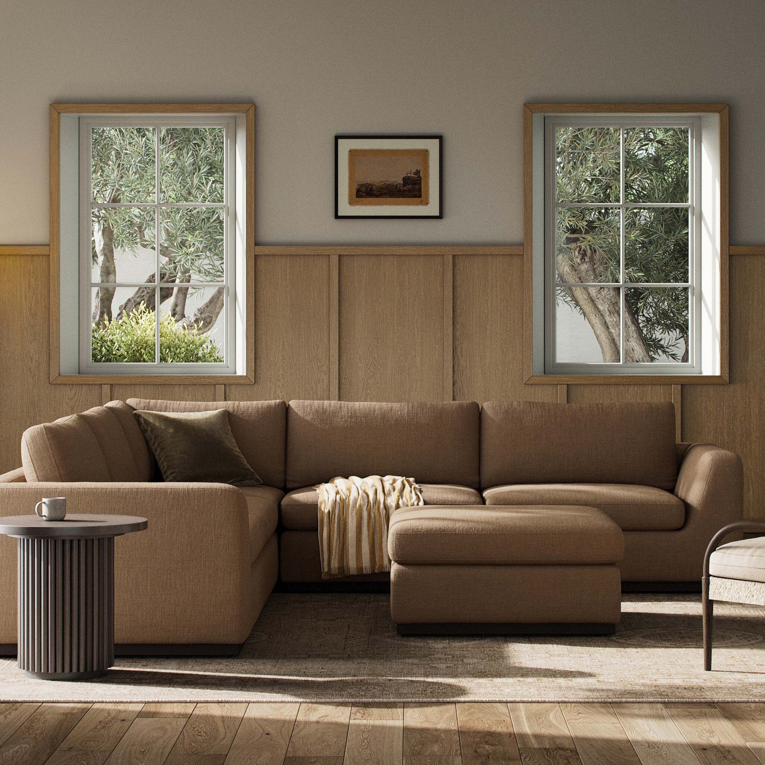Colt 3 Piece Sectional, Savoy Ochre by Four hands - Image 4