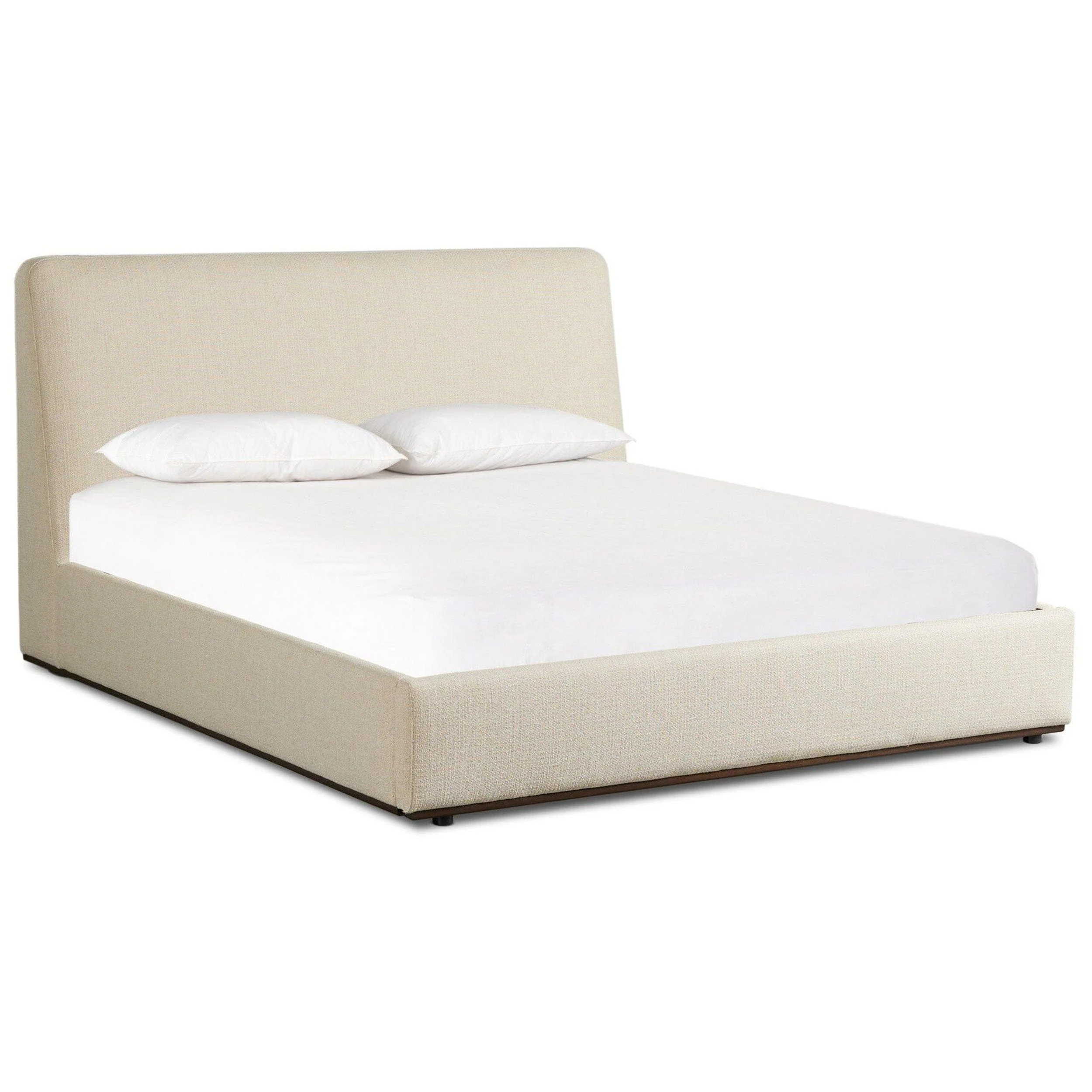Colt Platform Bed, Irving Flax by Four Hands