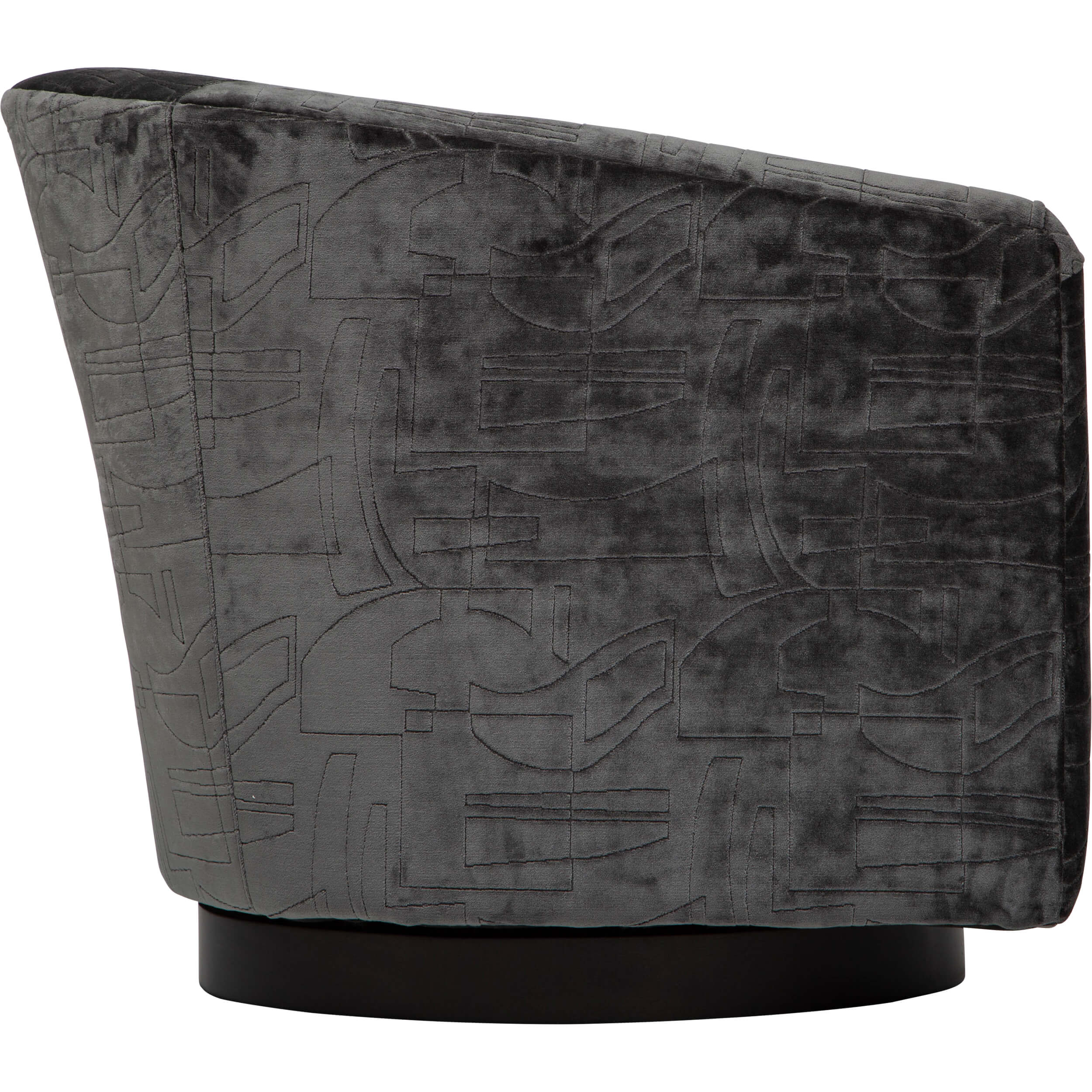 Coltrane Swivel Chair, Atlanta Flannel - Image 3