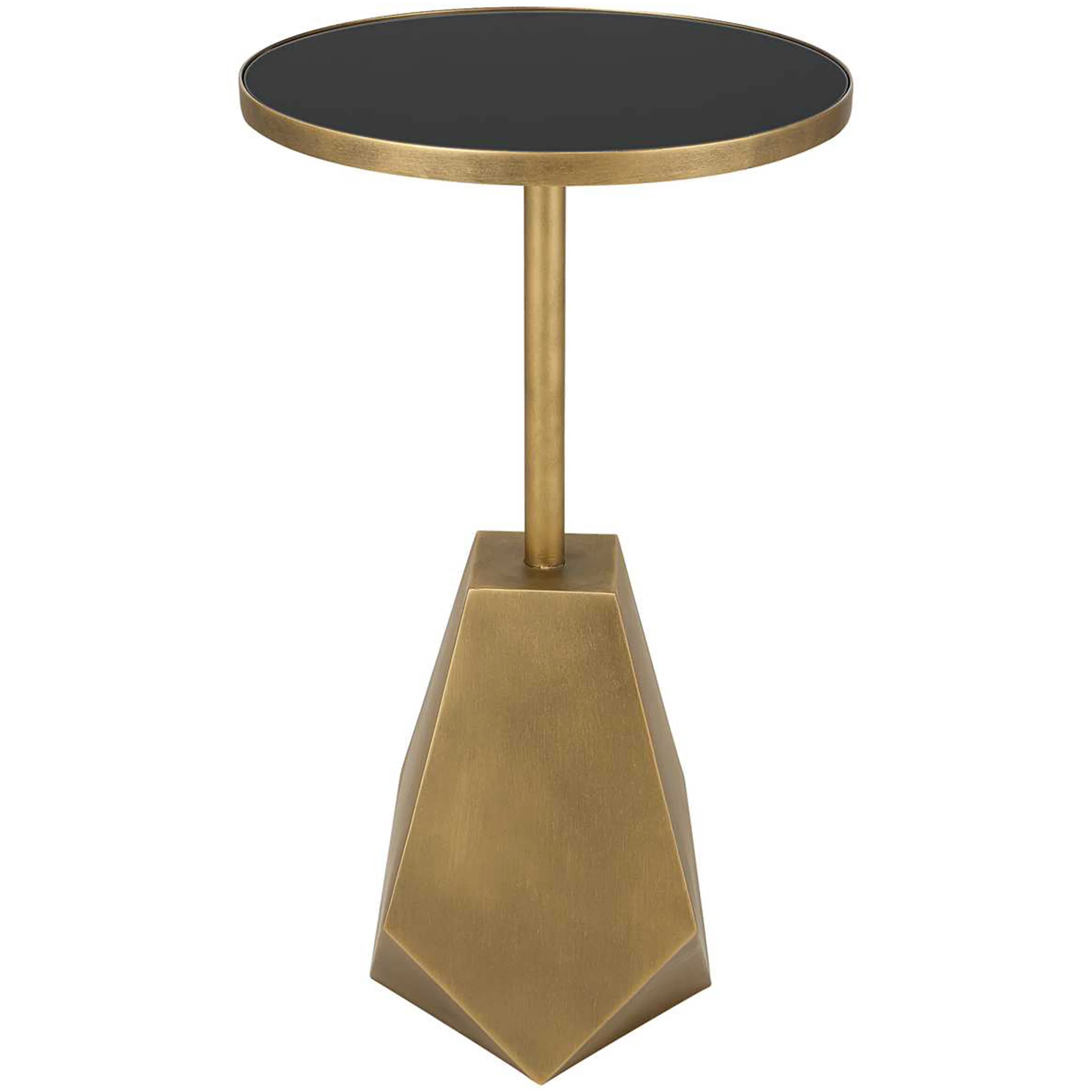 Comet Accent Table, Antique Bronze - Image 2
