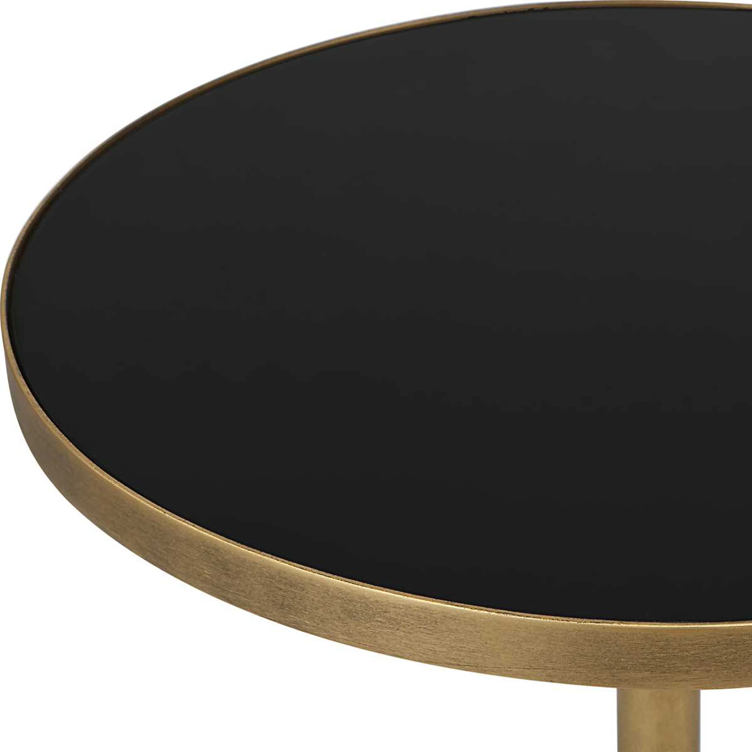 Comet Accent Table, Antique Bronze - Image 3