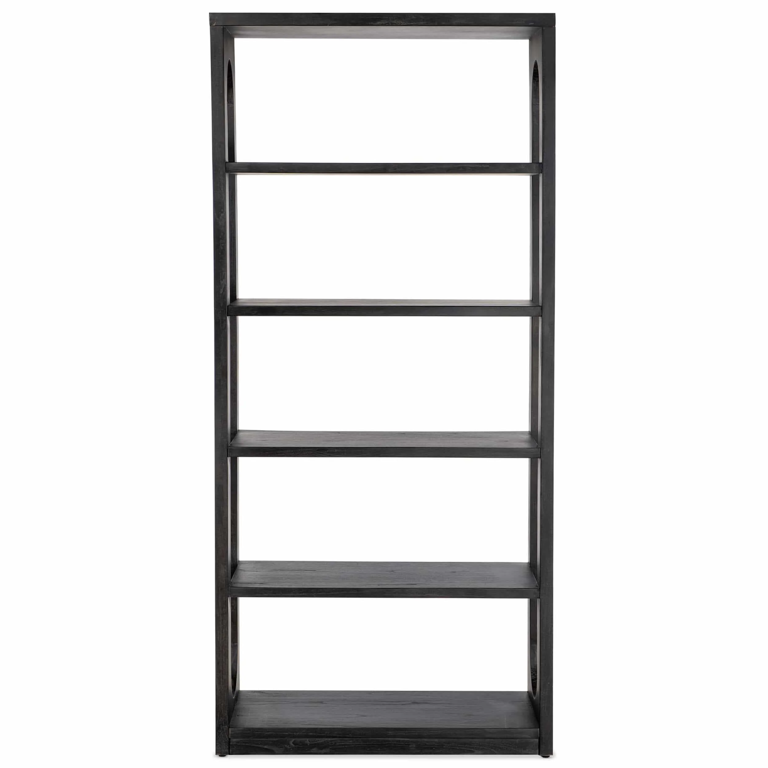 Commerce & Market Etagere, Distressed Black - Image 2