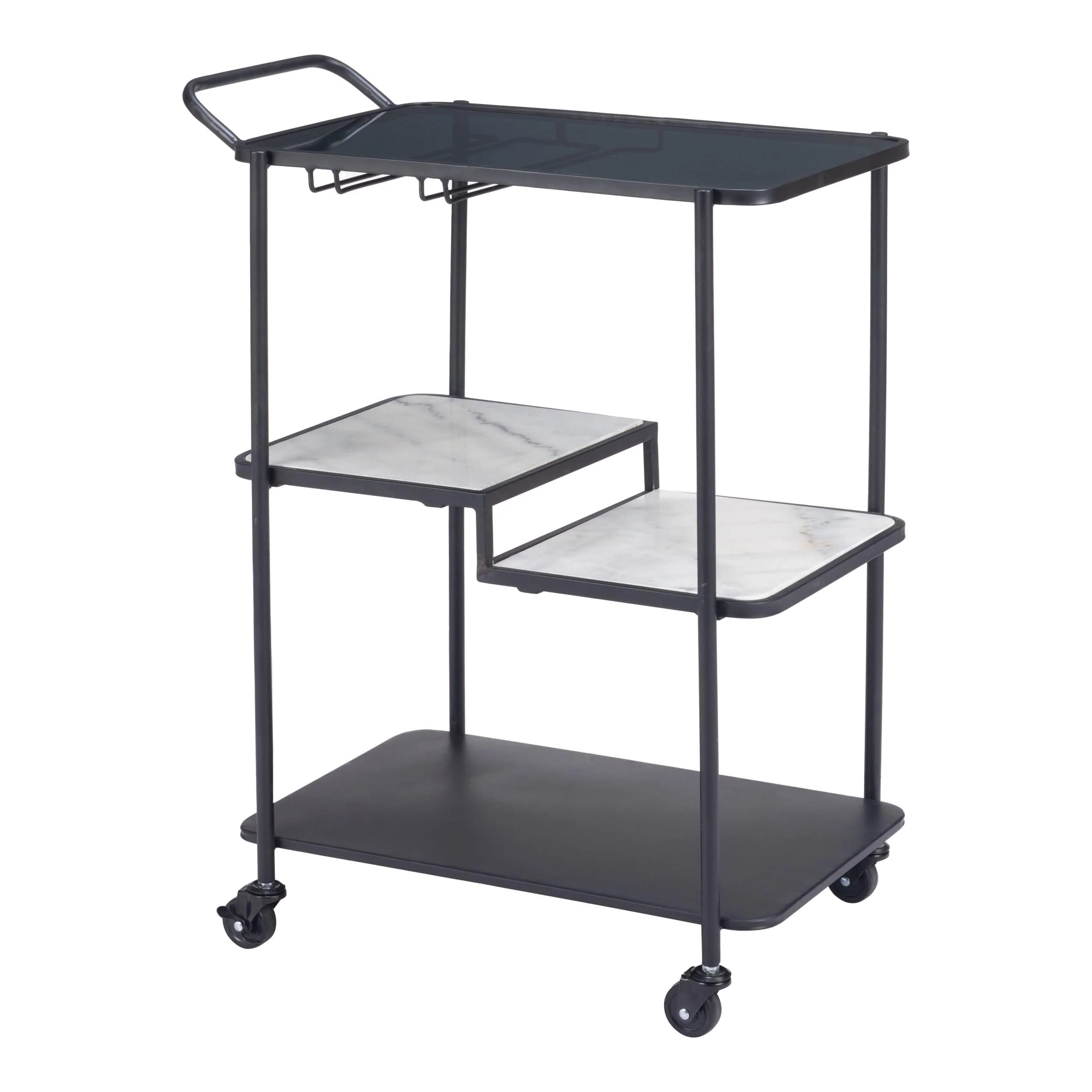Constanza Bar Cart, Black