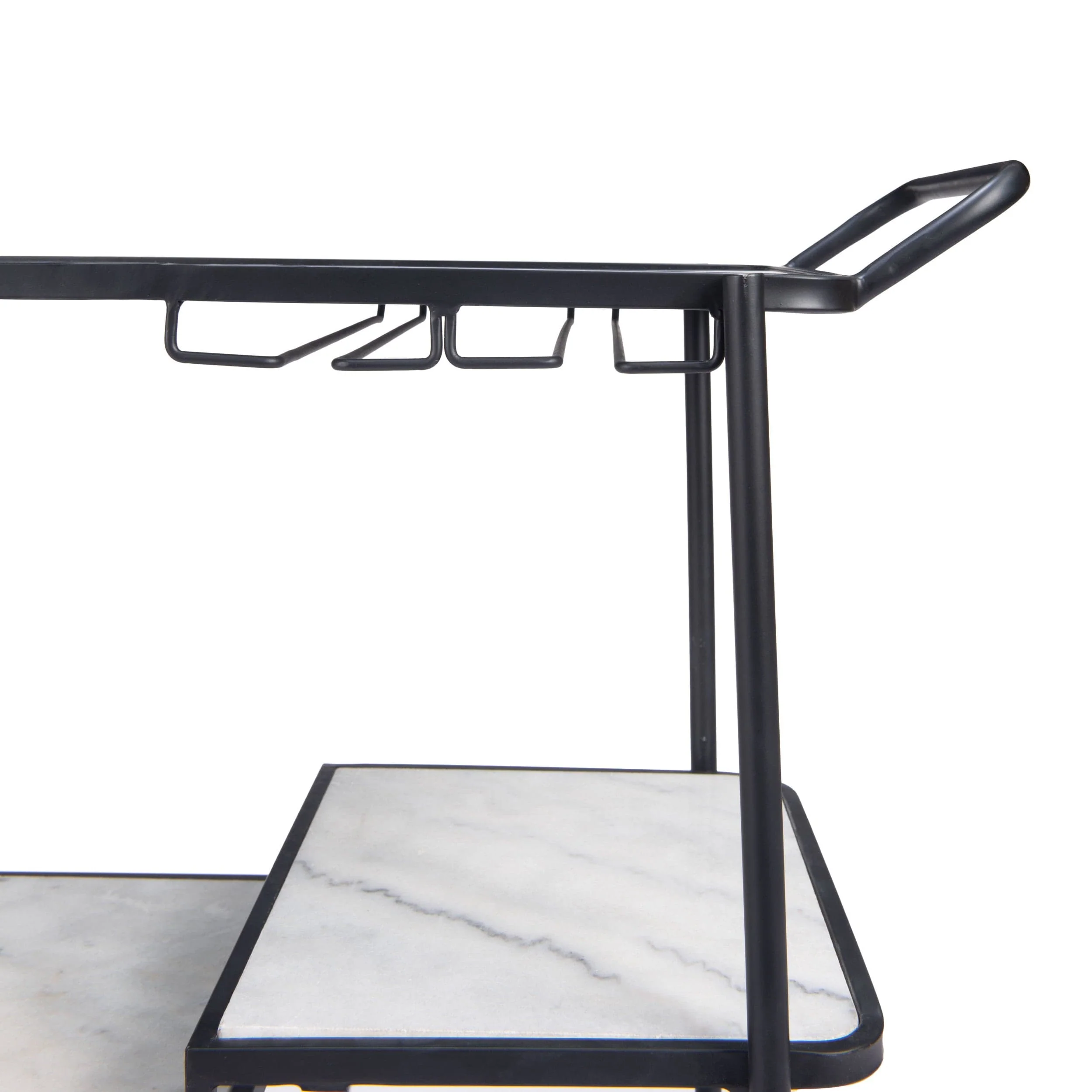 Constanza Bar Cart, Black - Image 8