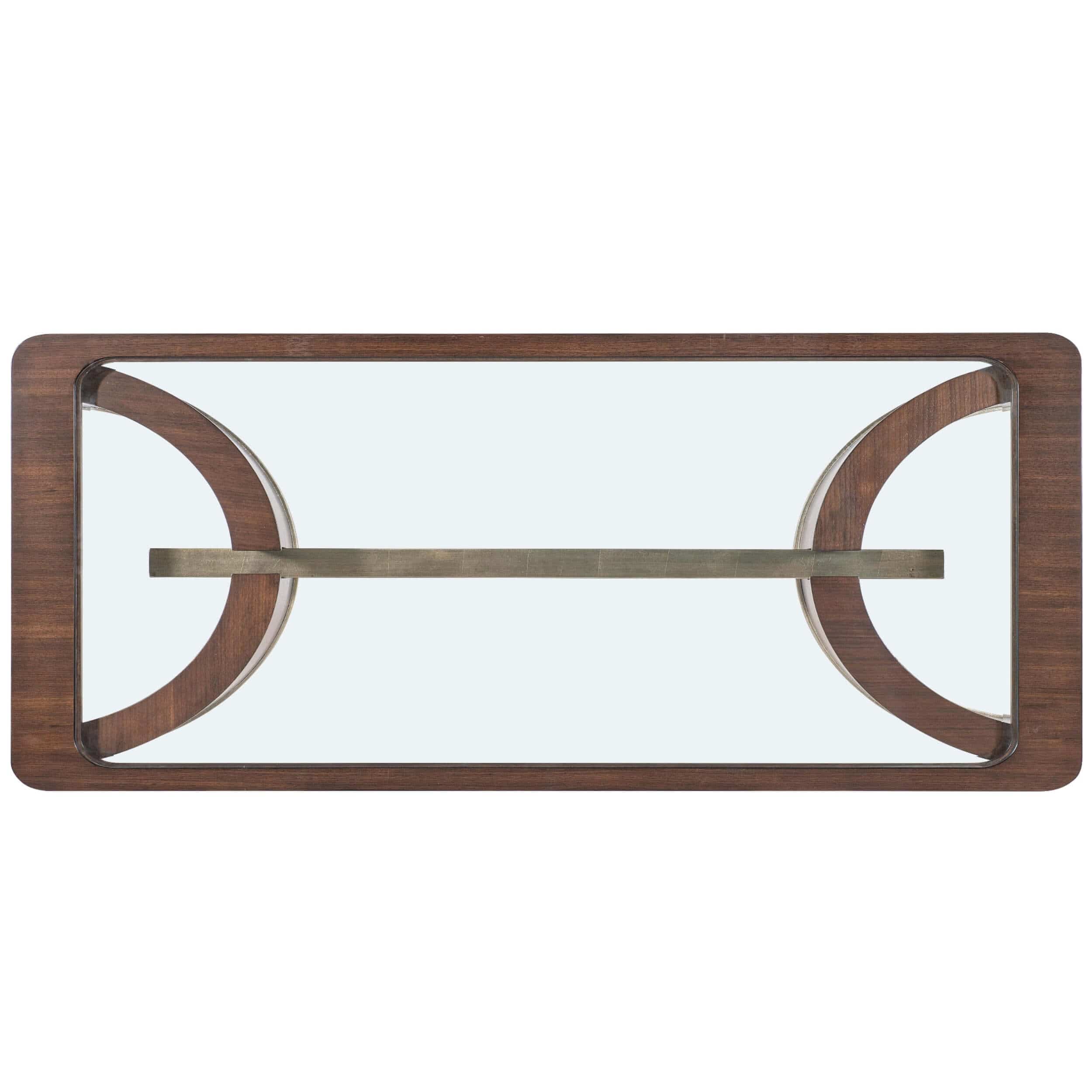 Contours Cocktail Table, Dark Walnut - Image 3