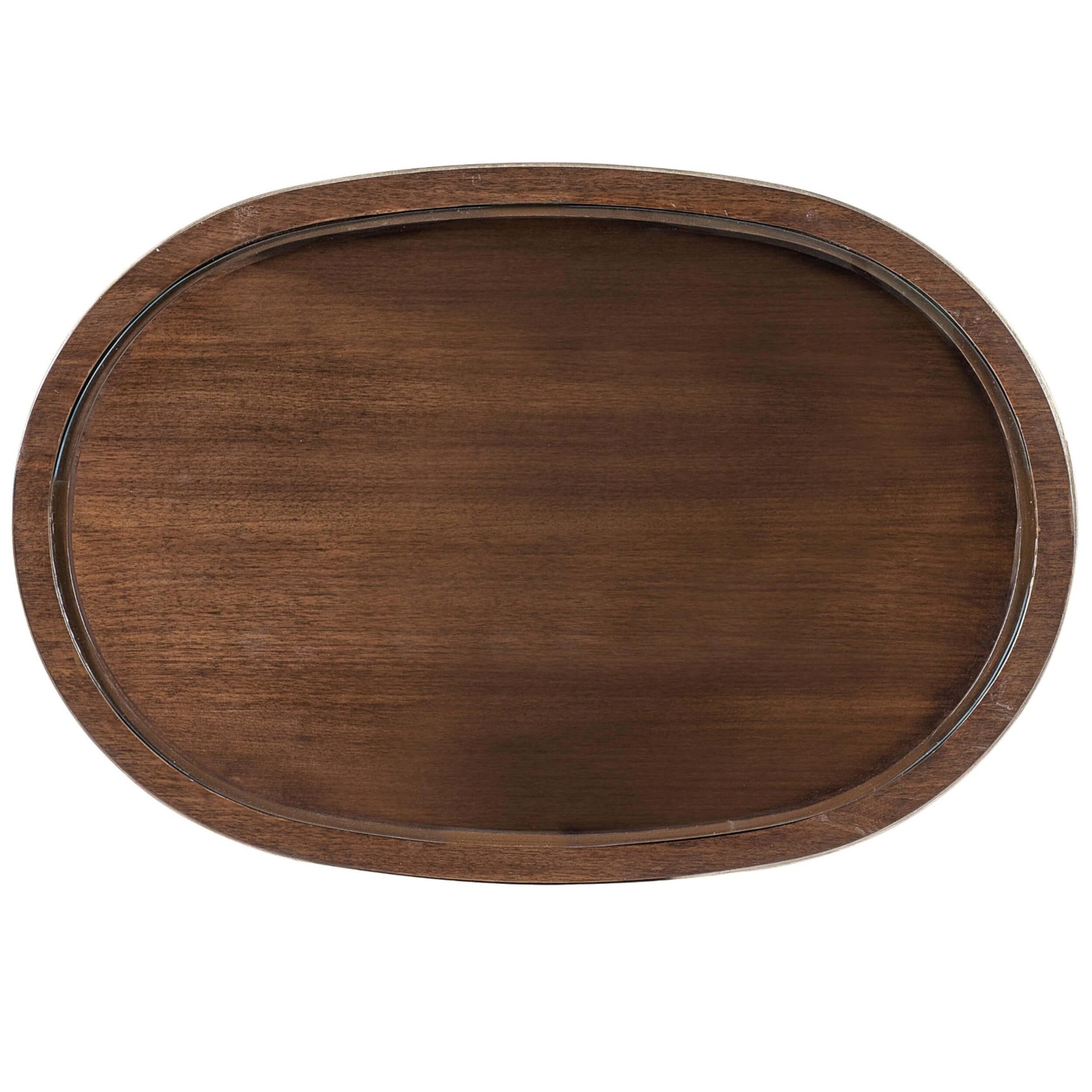 Contours Side Table, Dark Walnut - Image 3