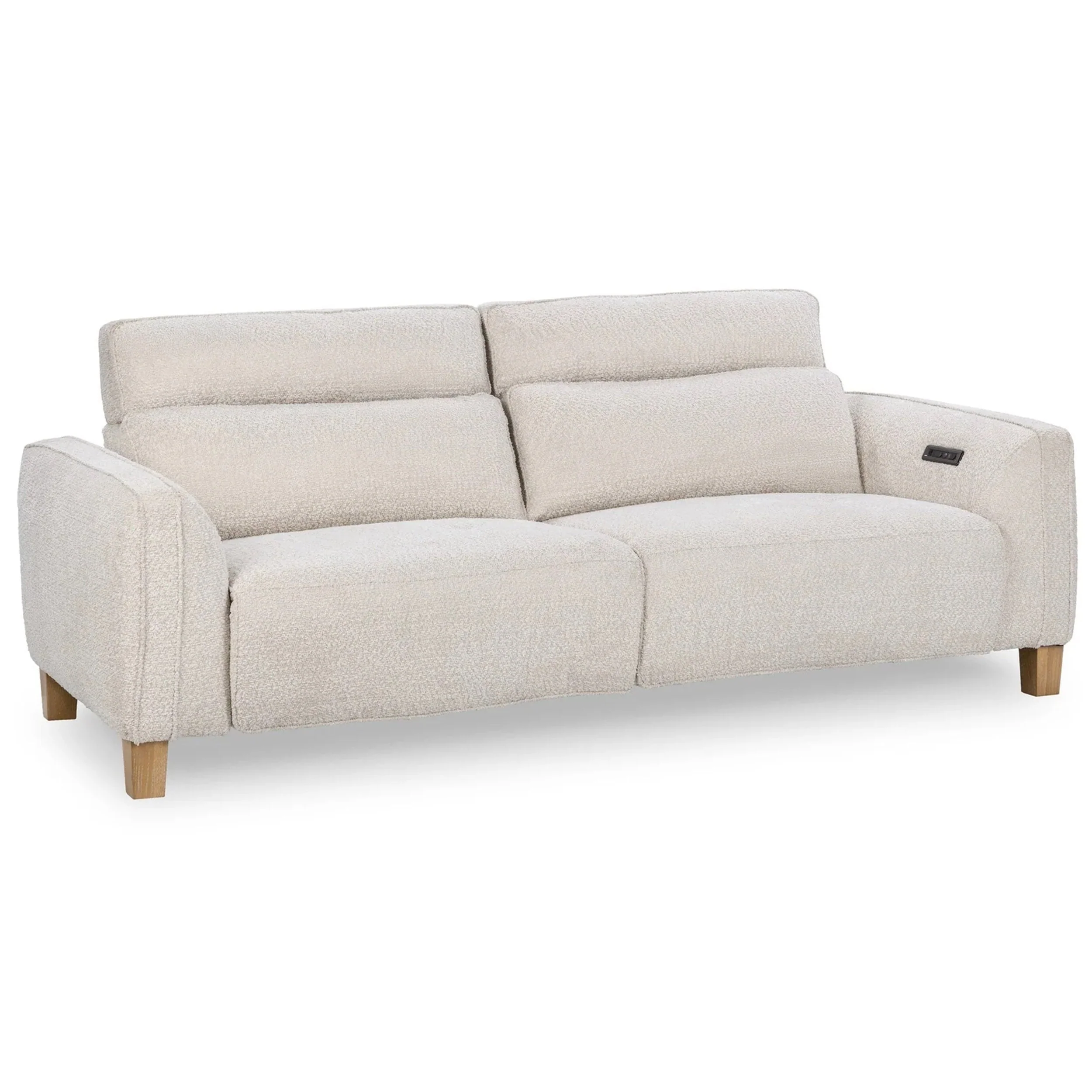 Conway Power Recliner Sofa, Ivory - Image 2