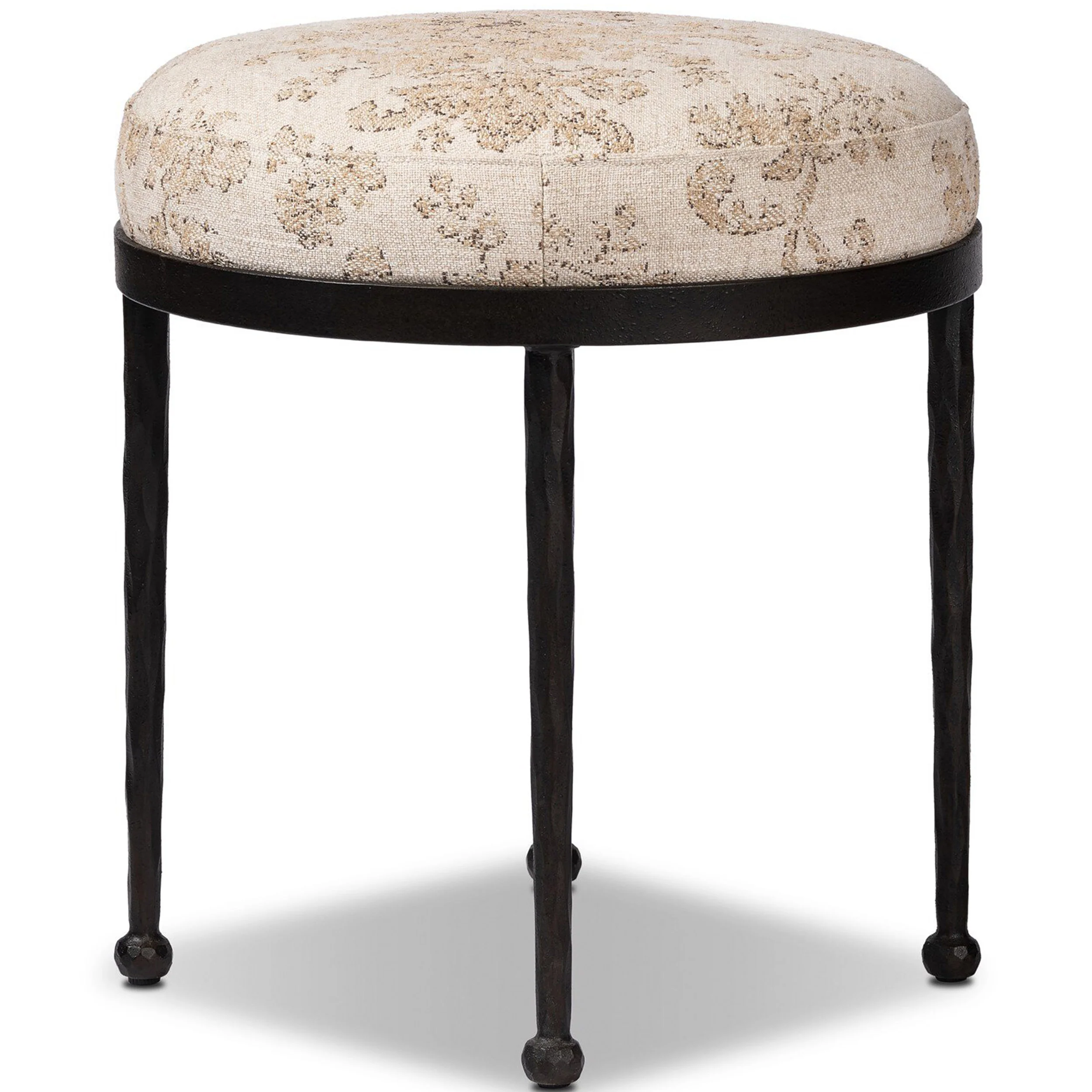 Corinne Accent Stool, Fallingbrook Natural by Four Hands - Image 3