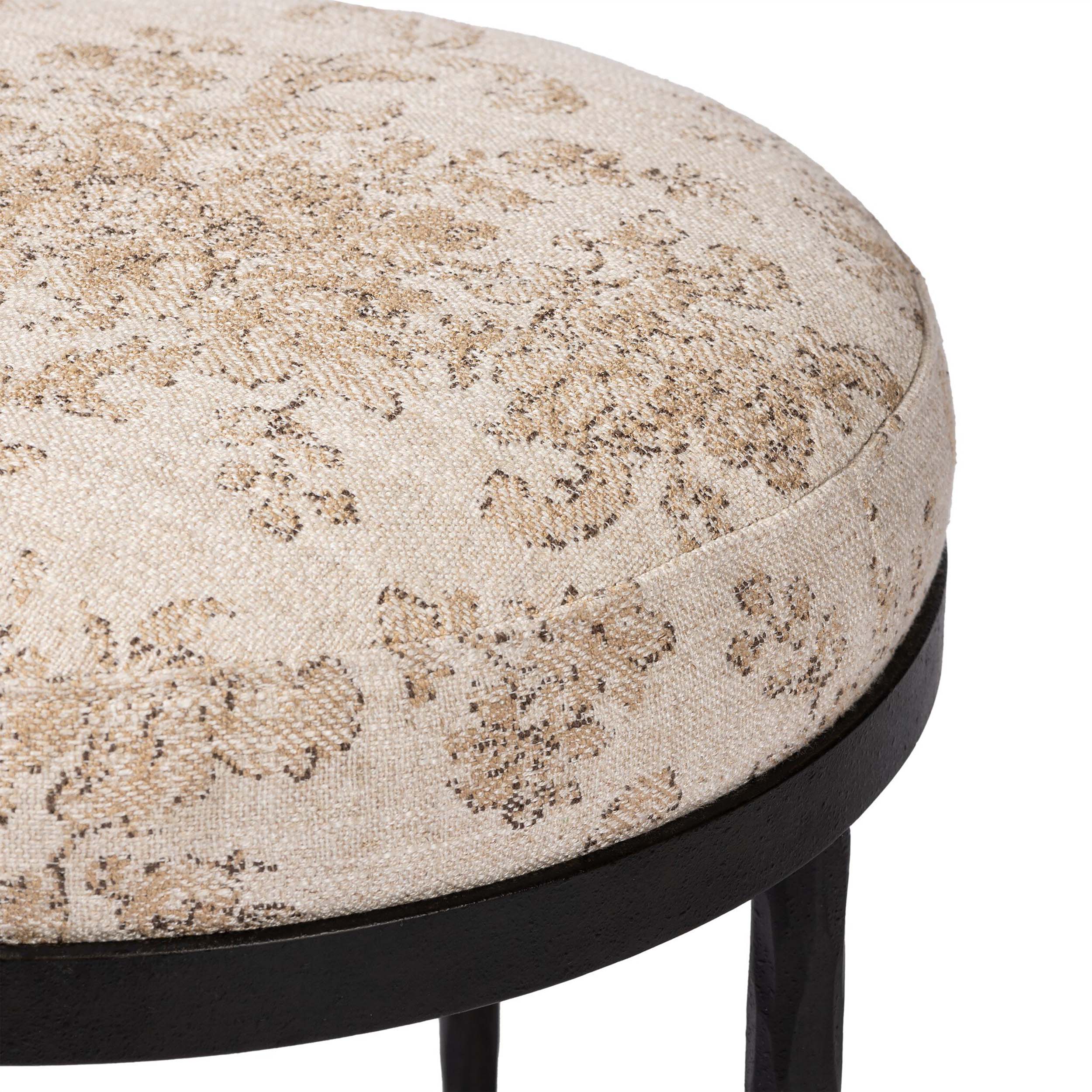 Corinne Accent Stool, Fallingbrook Natural by Four Hands - Image 4