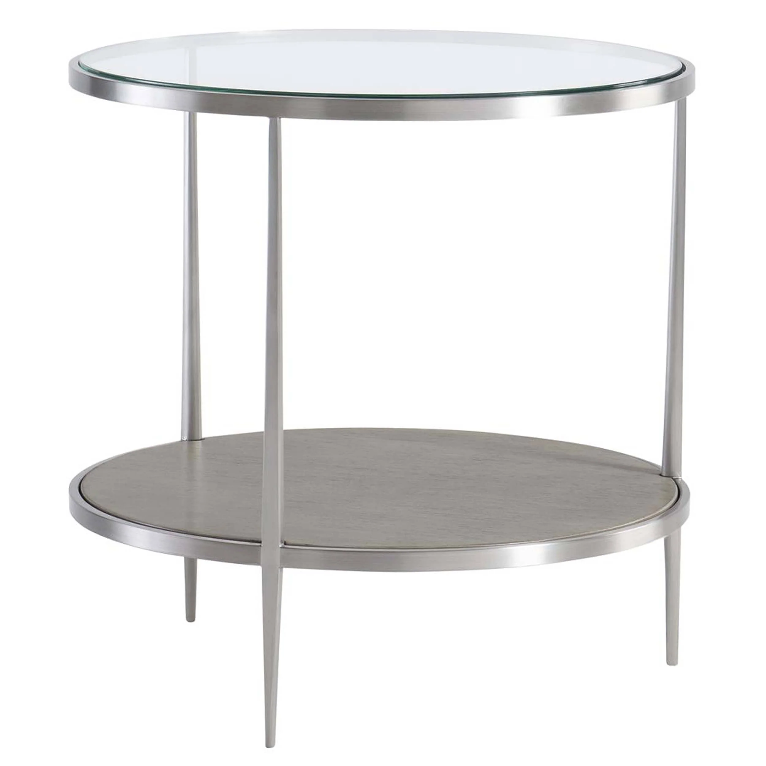 Cornelia Round Side Table, Nebbia - Image 2