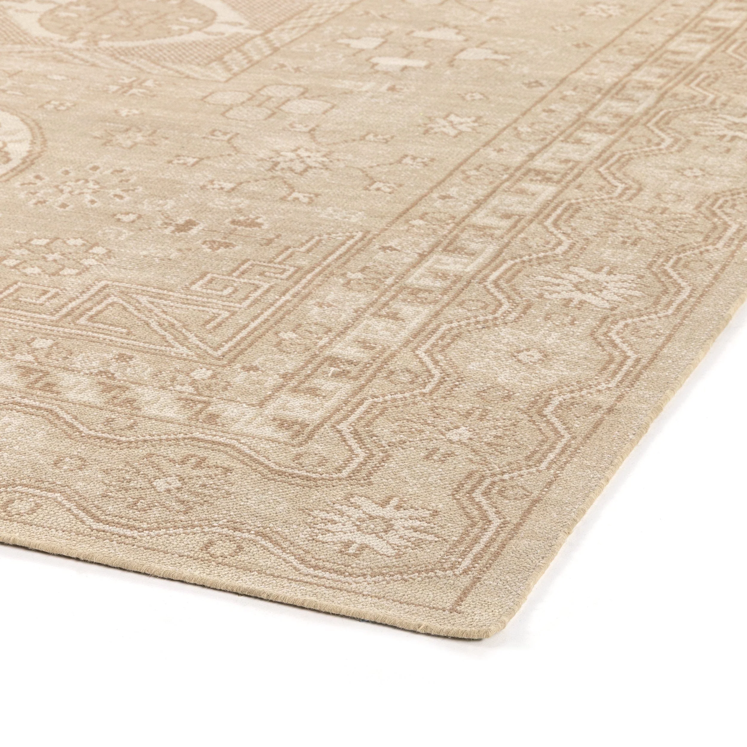 Cortona Hand Knotted Rug, Cream by Four Hands - Image 2