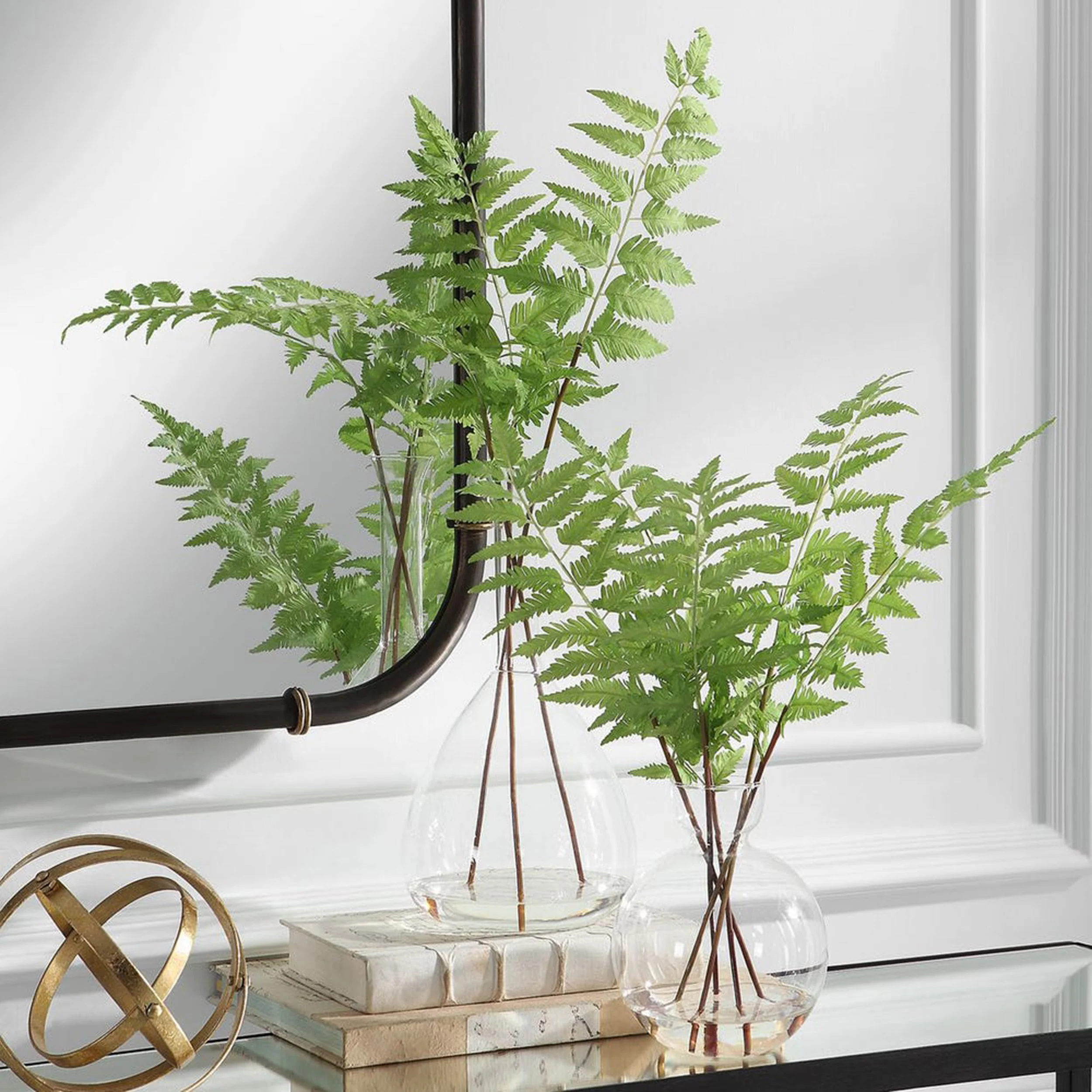 Country Ferns, Green, Set of 2 - Image 3
