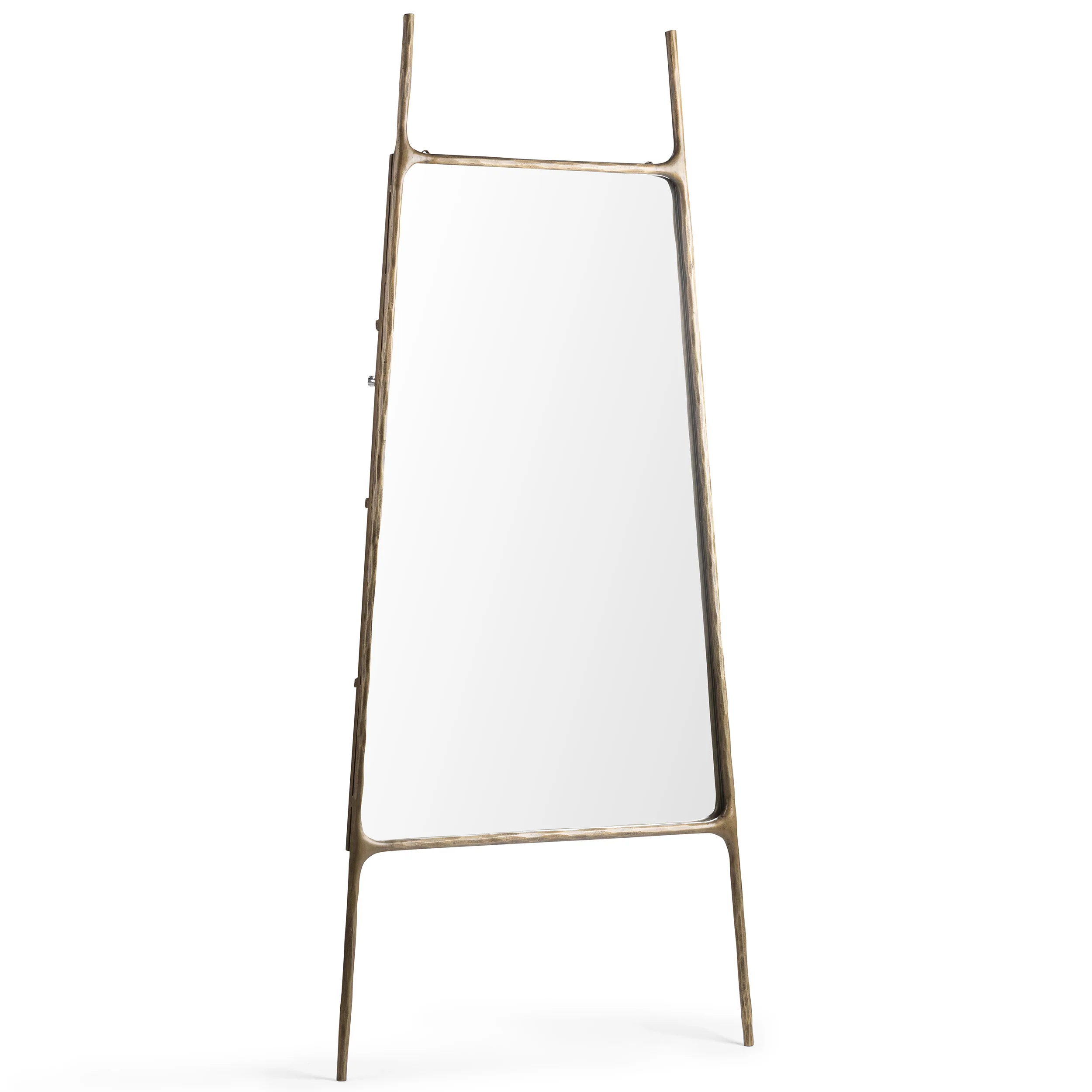 Cove Mirror, Molten Brass - Image 2