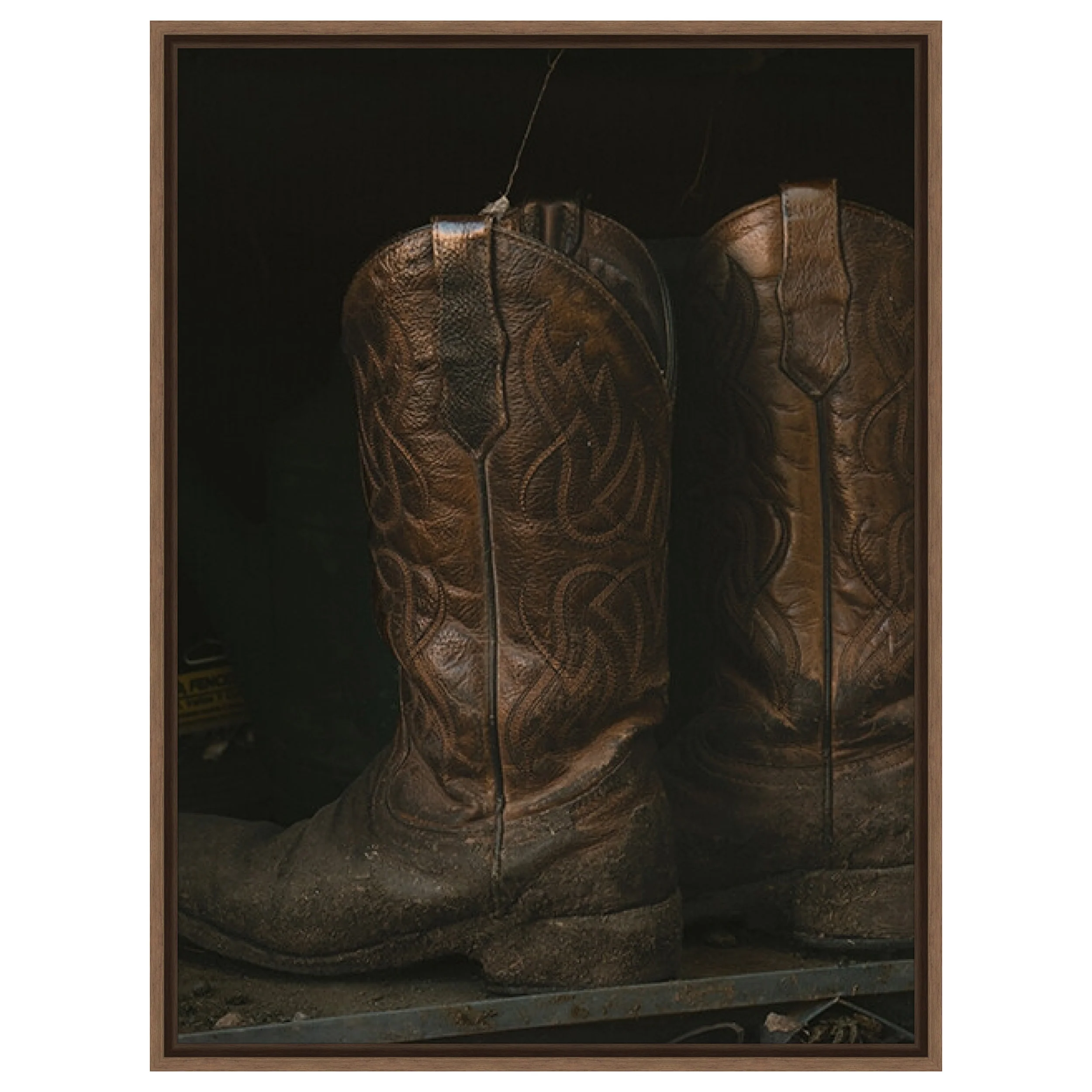 Cowboy Up Framed