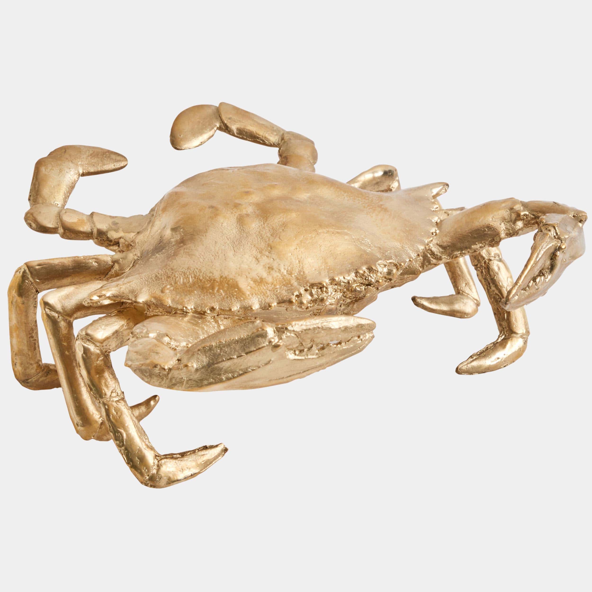Crab Sculpture, Brass - Image 5
