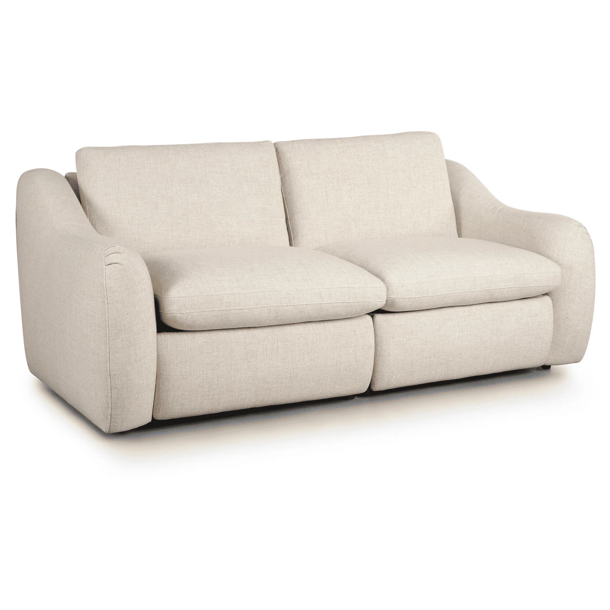 Crawford 2 Piece Power Recliner Sofa, Antigo Natural - Image 2