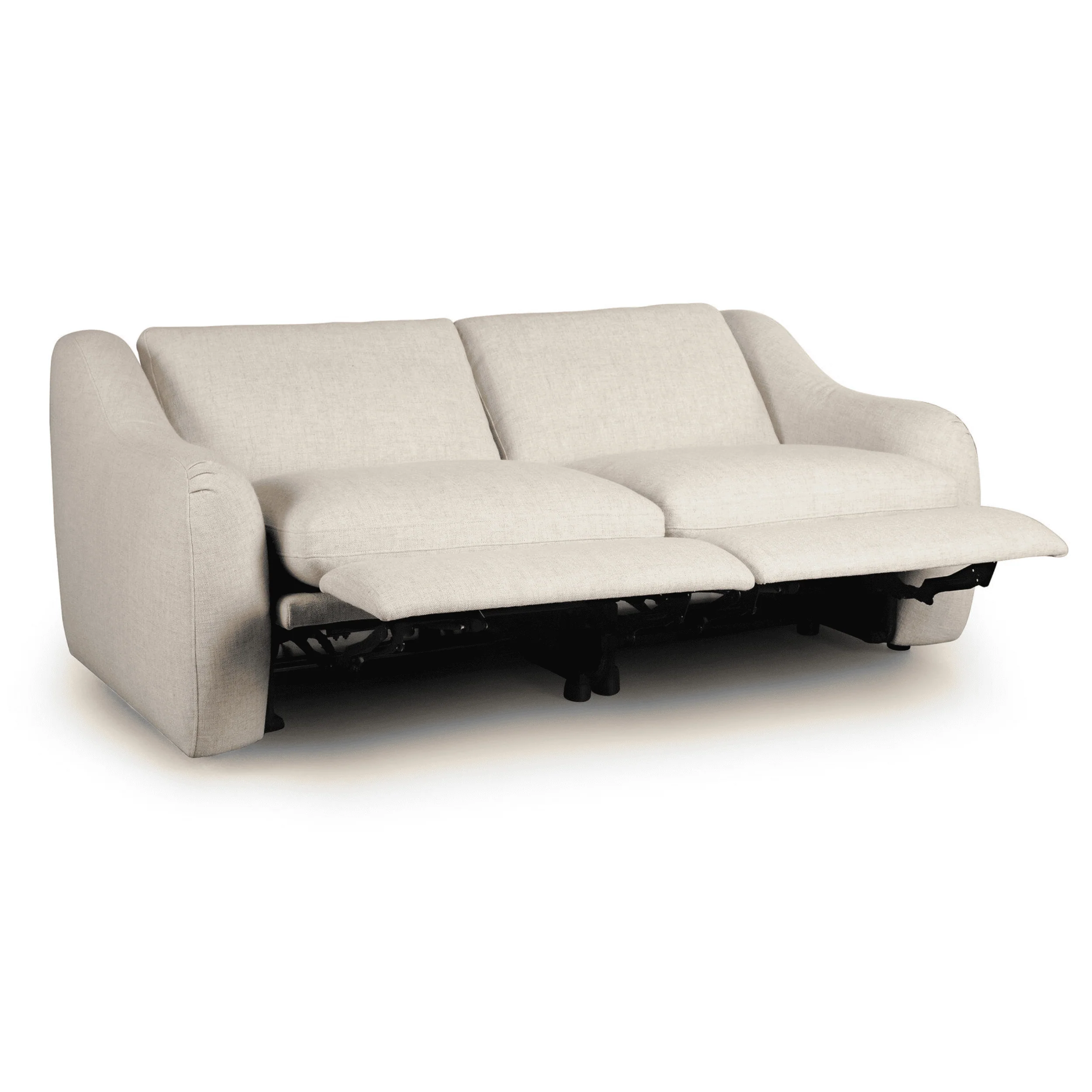 Crawford 2 Piece Power Recliner Sofa, Antigo Natural - Image 3