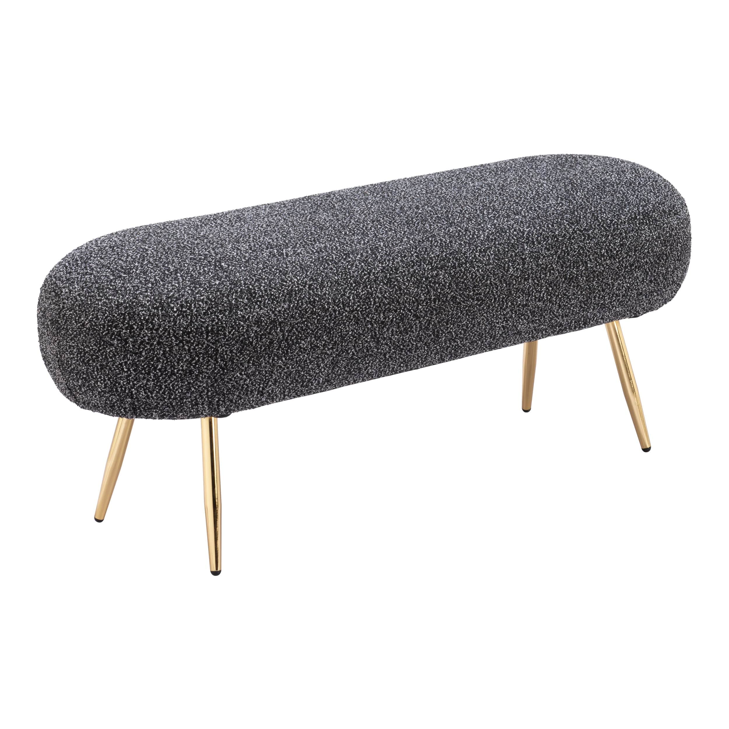 Creek Bench, Glitter Black