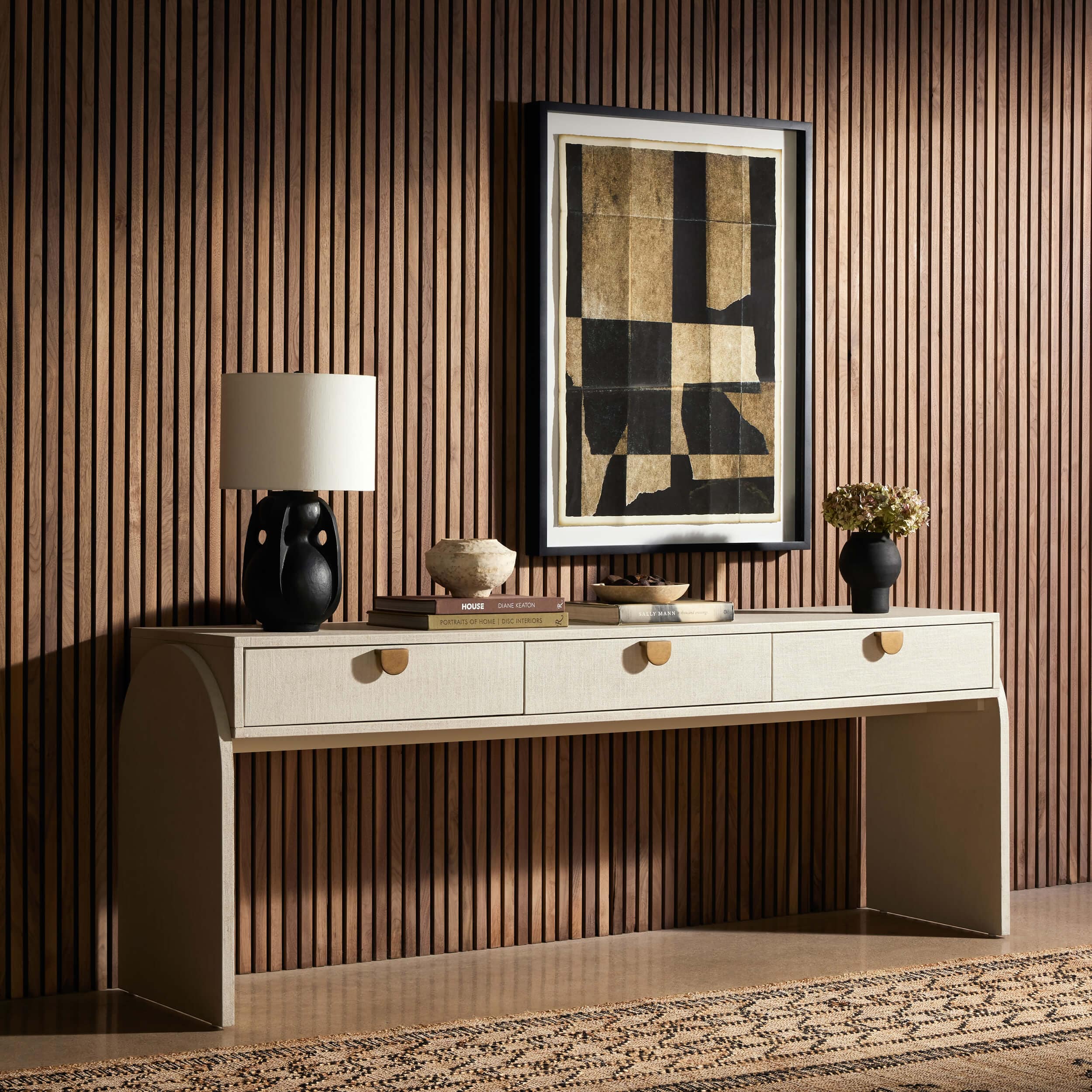 Cressida Console Table, Ivory by Four Hands - Image 8