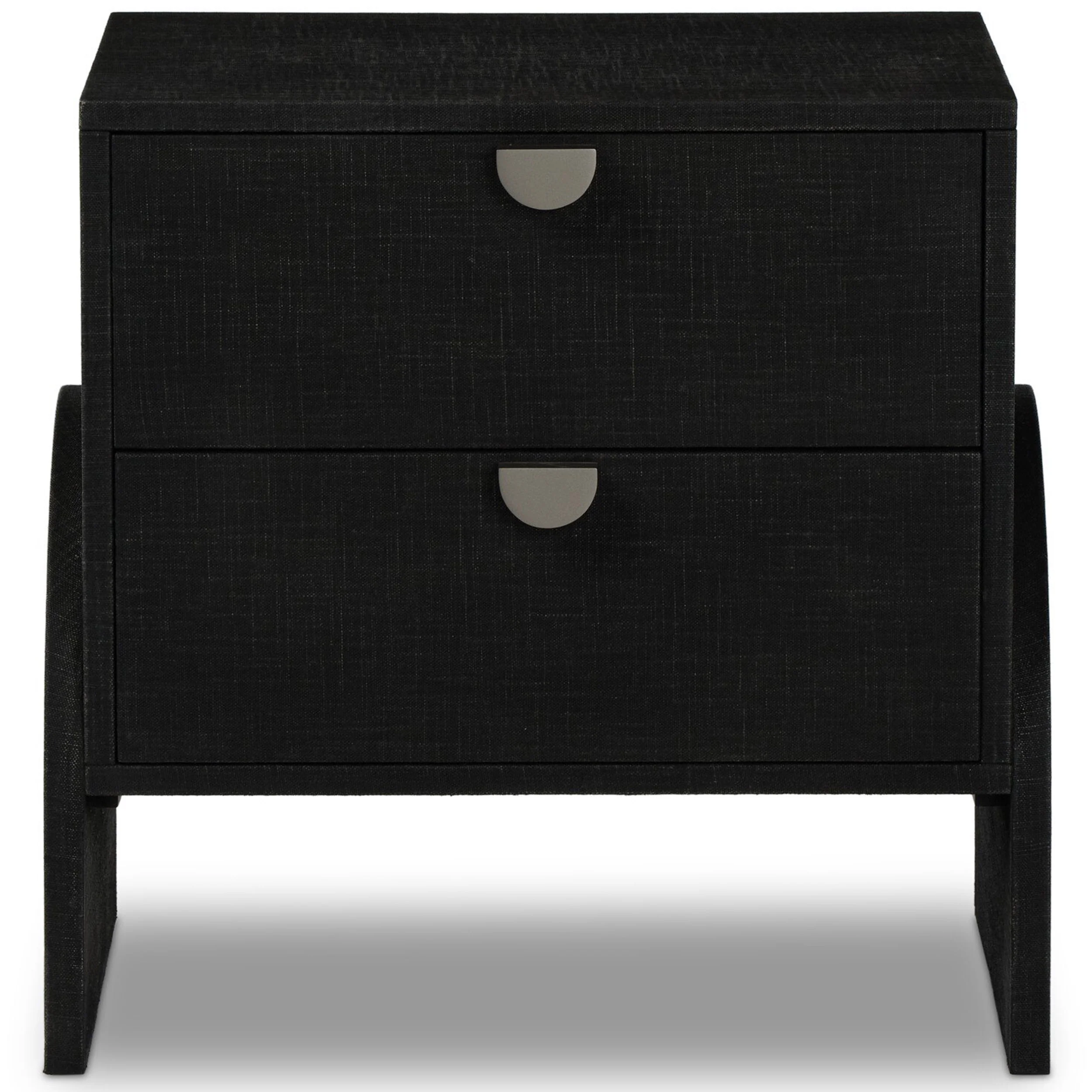Cressida Nightstand, Black by Four Hands - Image 2