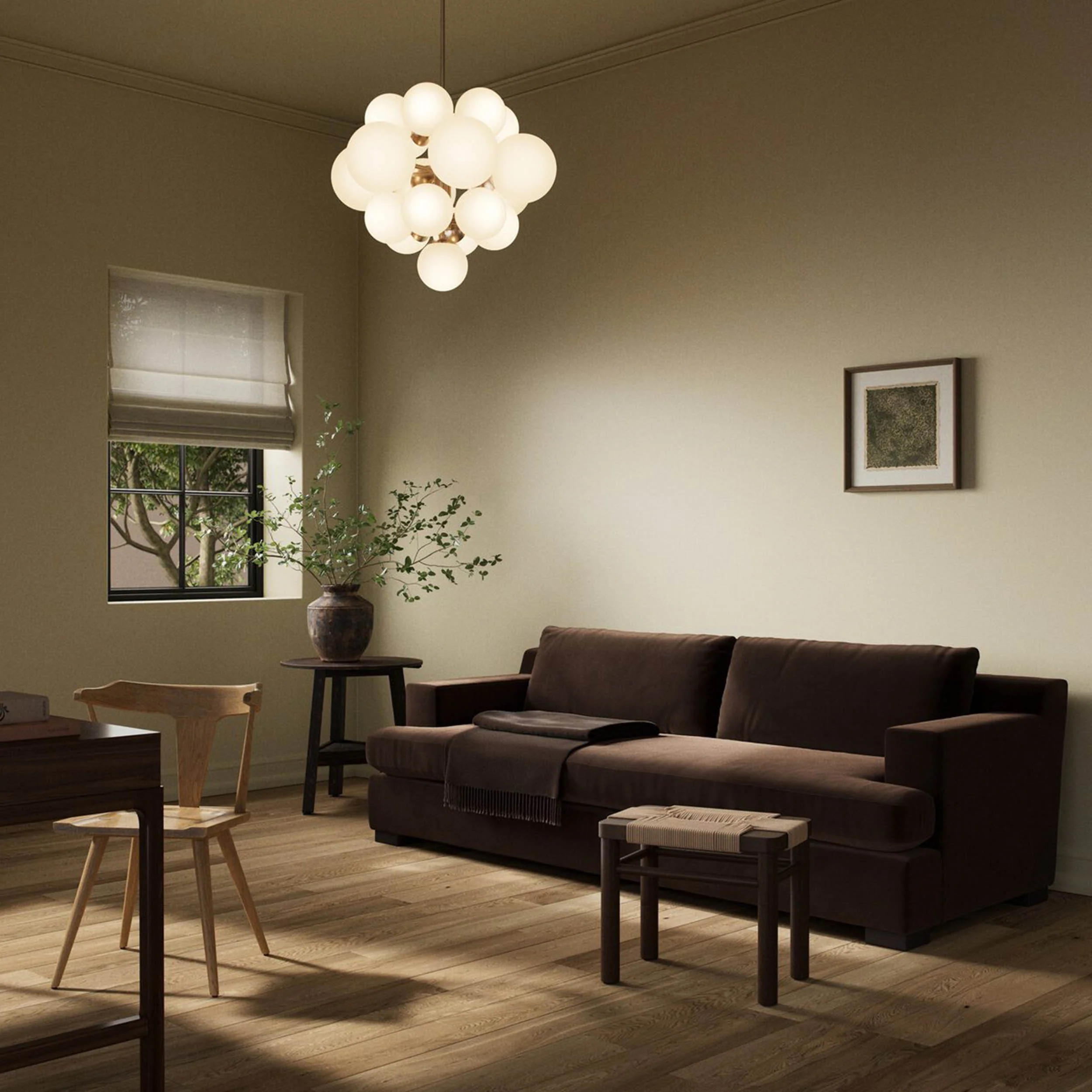 Crispin Sofa, Surrey Cocoa by Four Hands - Image 2