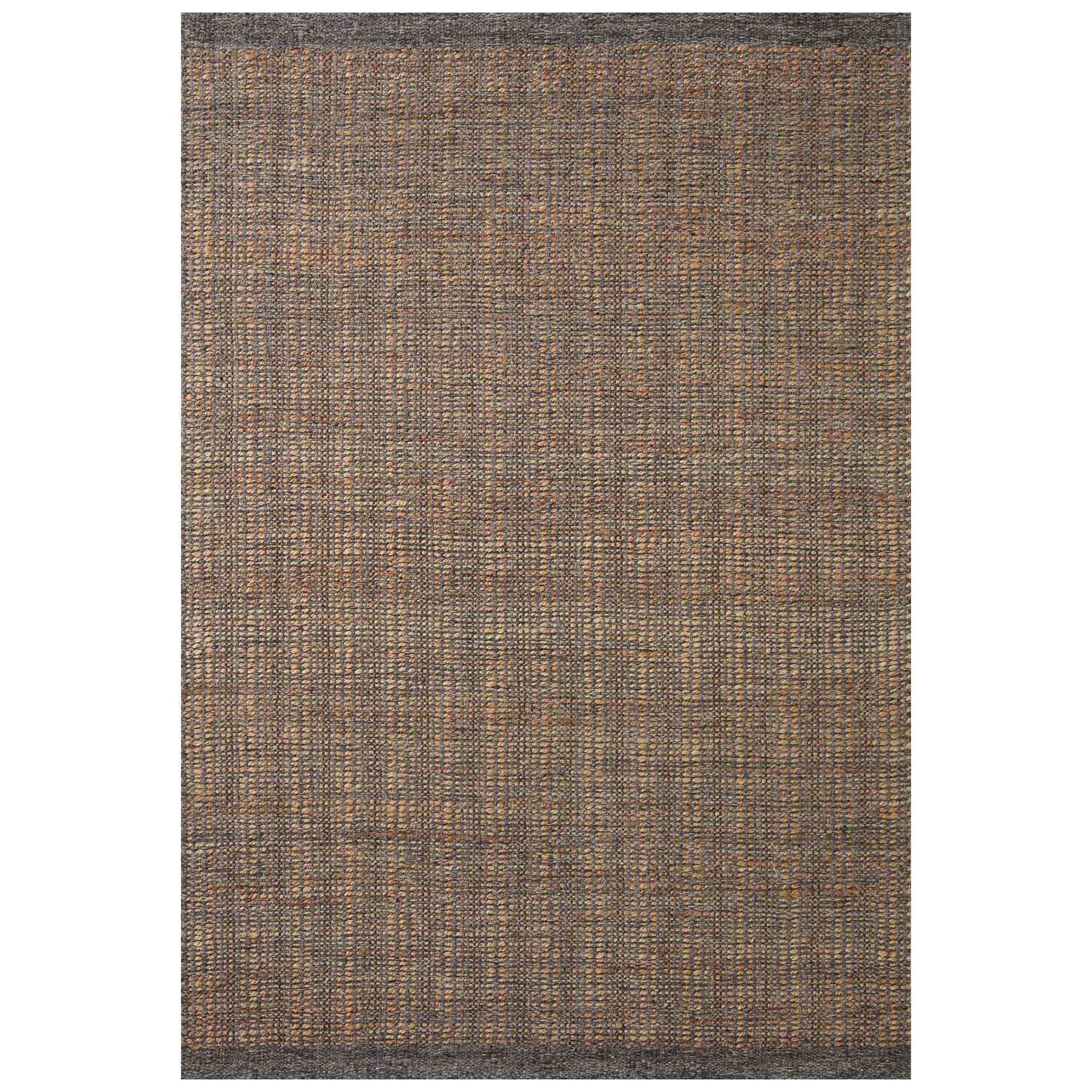 Jean Stoffer x Loloi Rug Cornwall CRN-01, Charcoal/Natural
