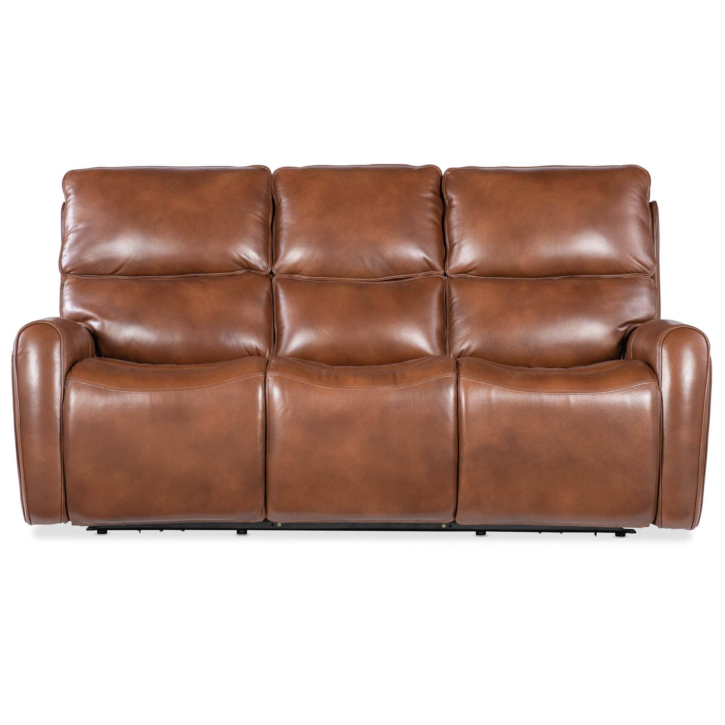 Crosby Leather Zero Gravity Power Sofa, Giotto