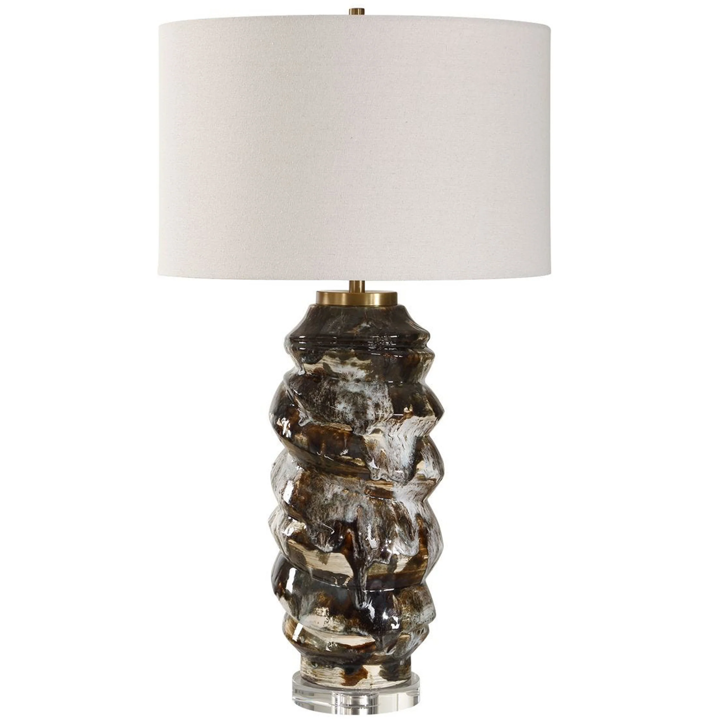 Cuoco Table Lamp, Chocolate