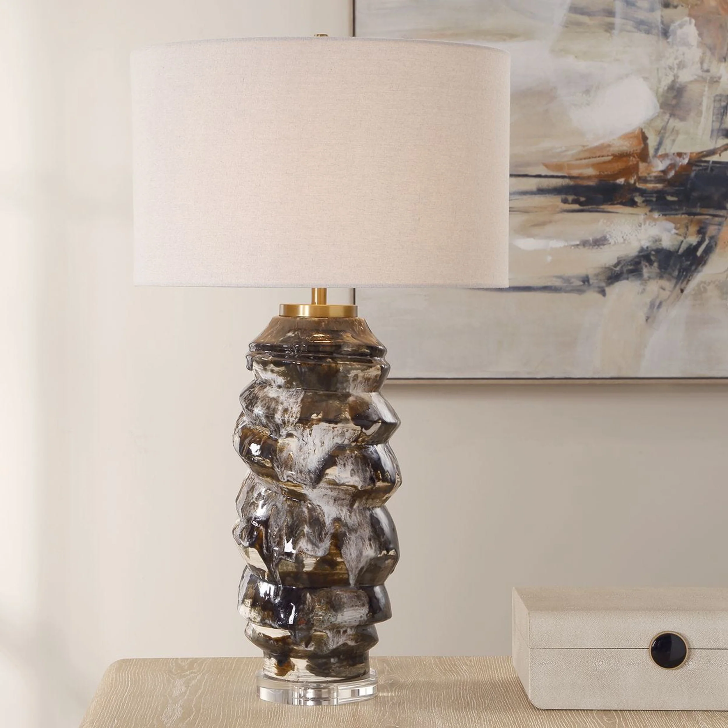 Cuoco Table Lamp, Chocolate - Image 5