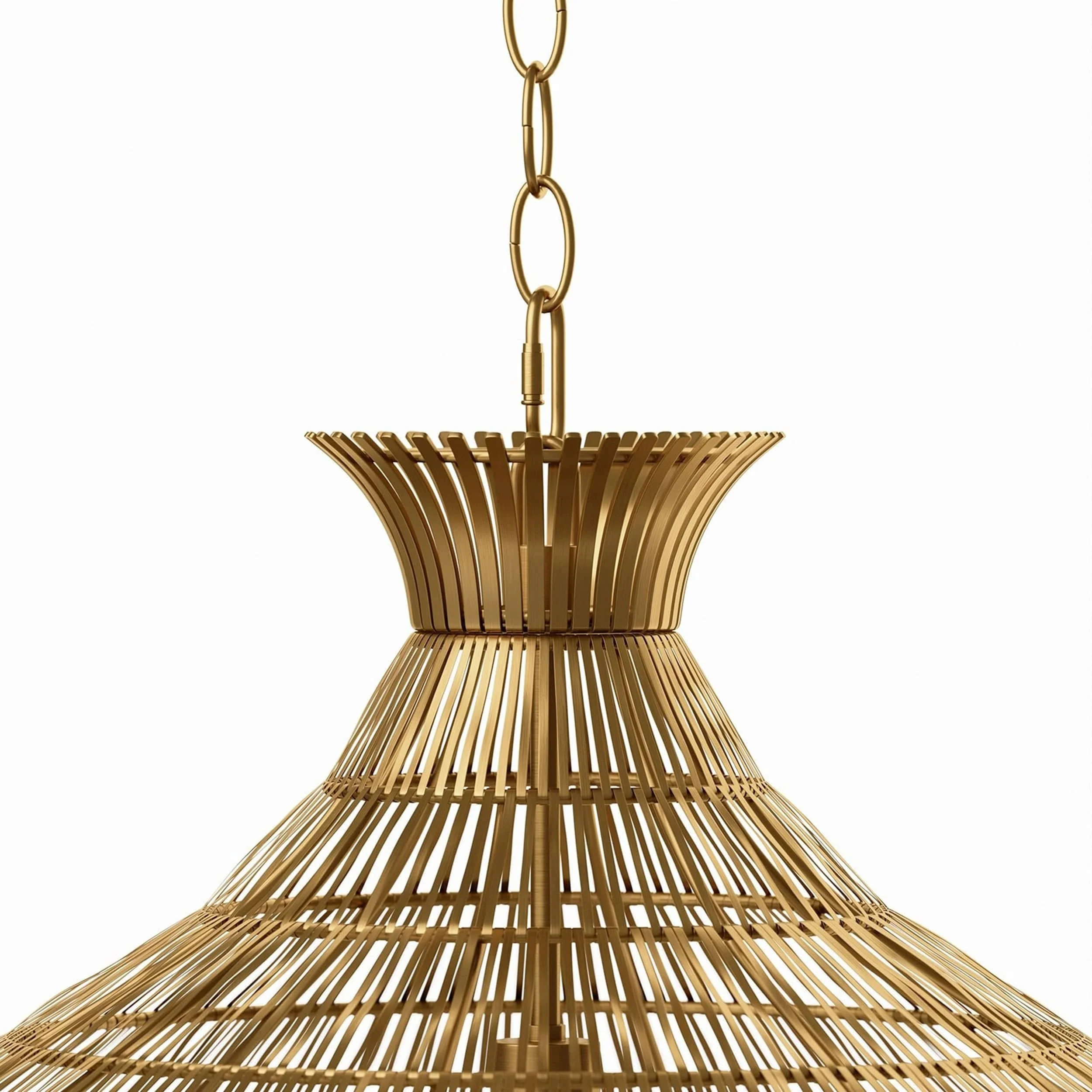 Cupola Metal Pendant, Brass - Image 2