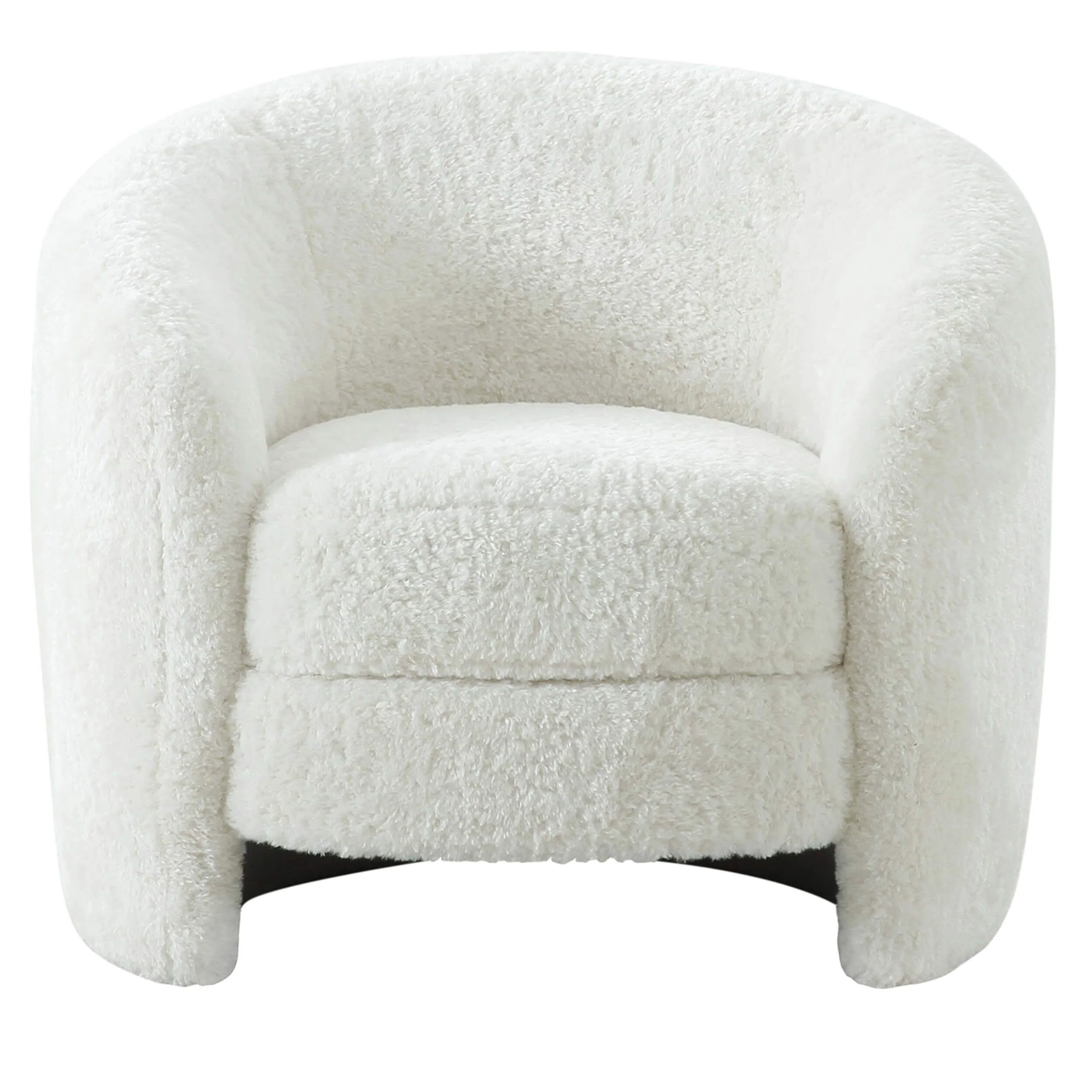 Dakota Armchair, Faux Shearling - Image 2