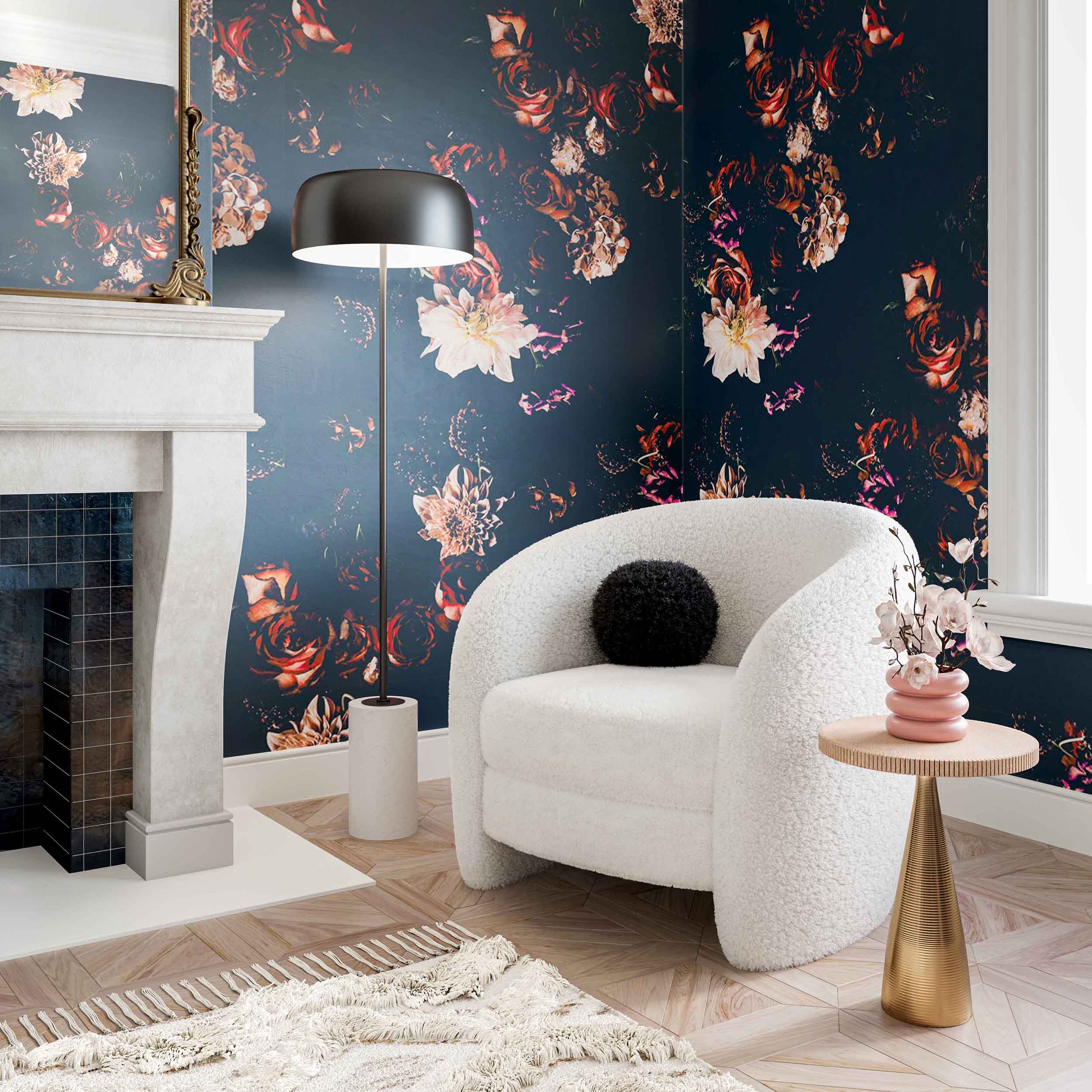 Dakota Armchair, Faux Shearling - Image 4