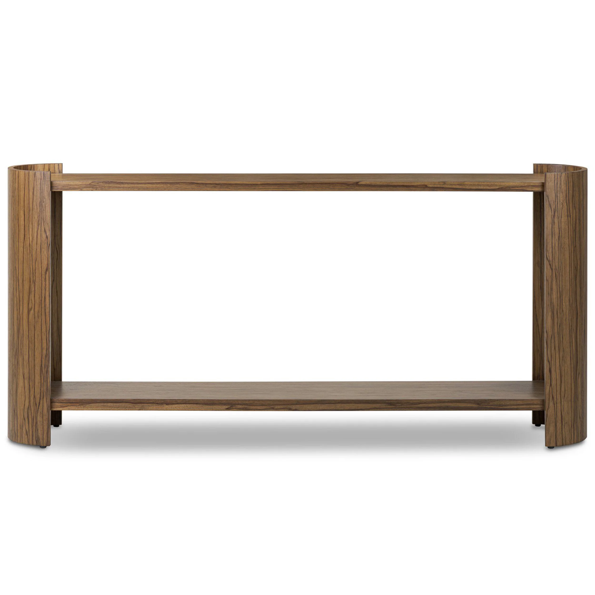 Damari Console Table, Medium Brown by Four Hands - Image 2