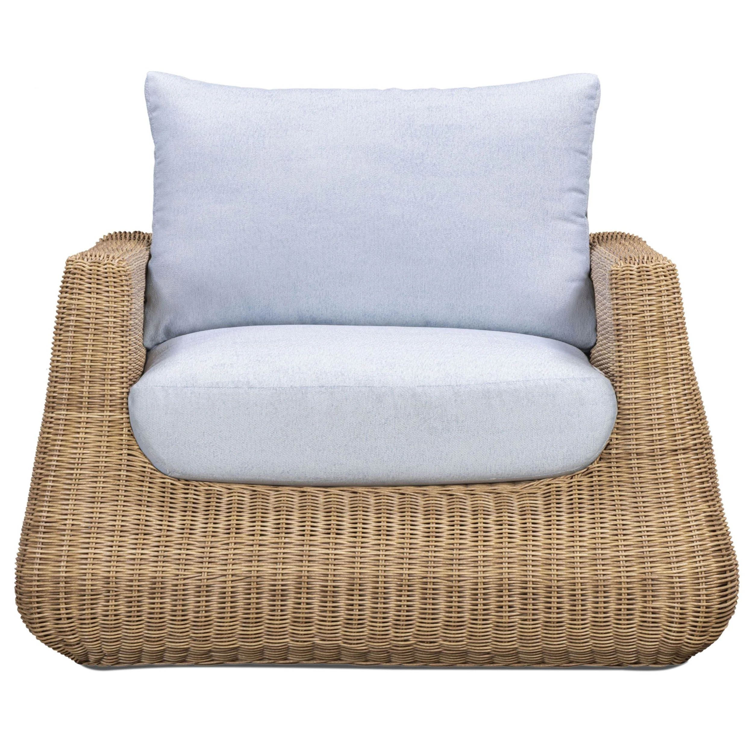 Dana Outdoor Chair, Light Blue - Image 2