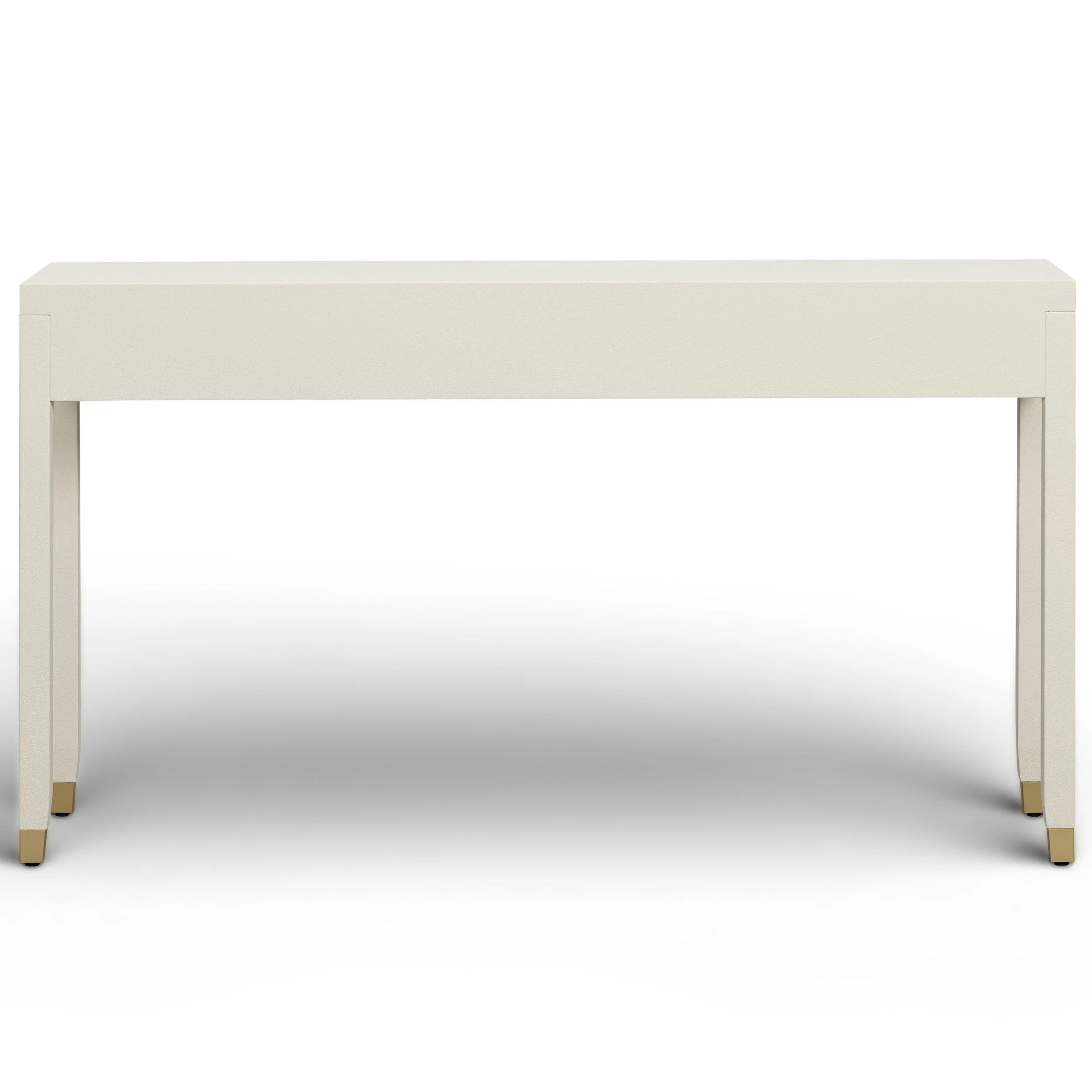 Dani 2-Drawer Console Table, Cream - Image 4