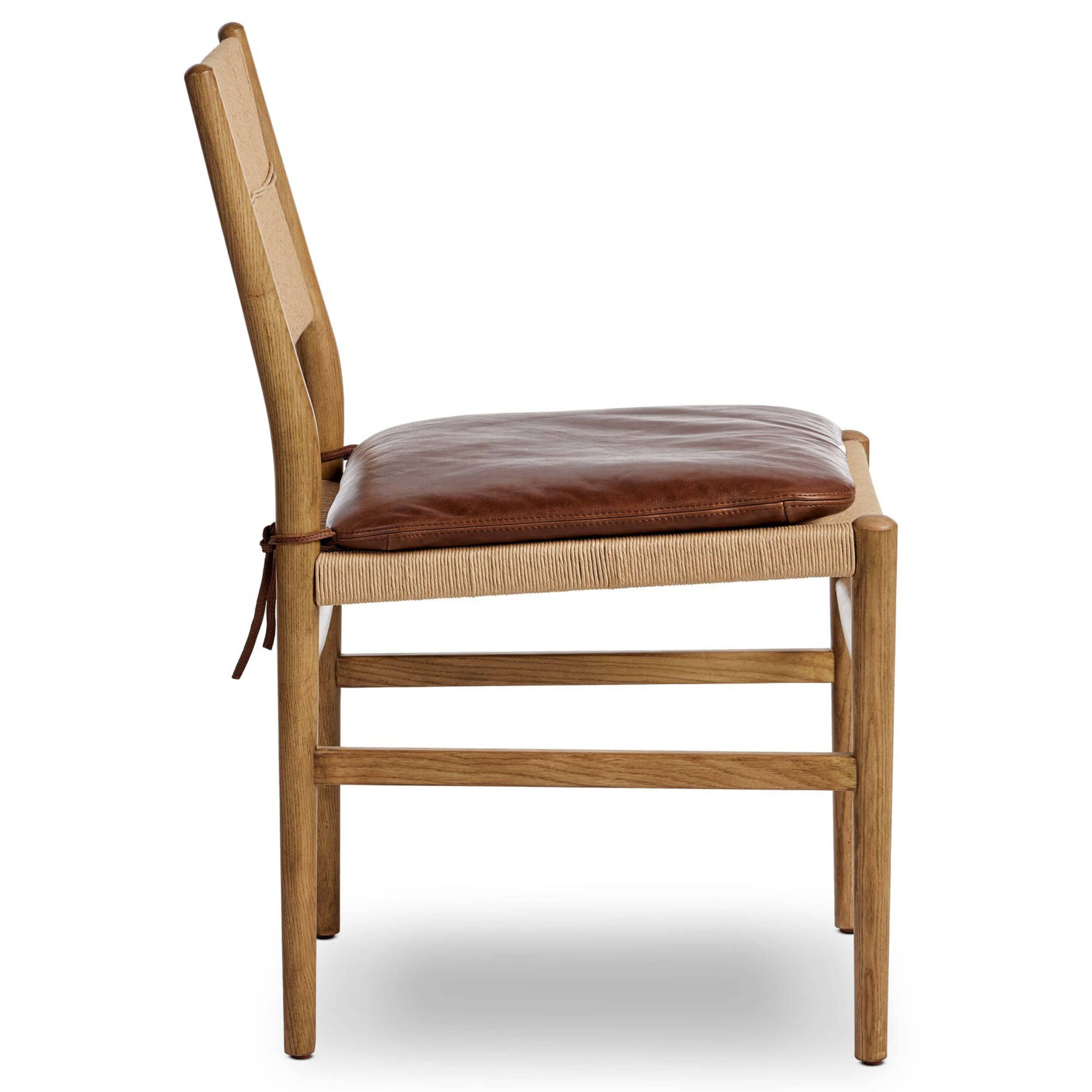 Dara Dining Chair, Dulane Mahogany, Set of 2 by Amber Lewis x Four Hands - Image 3