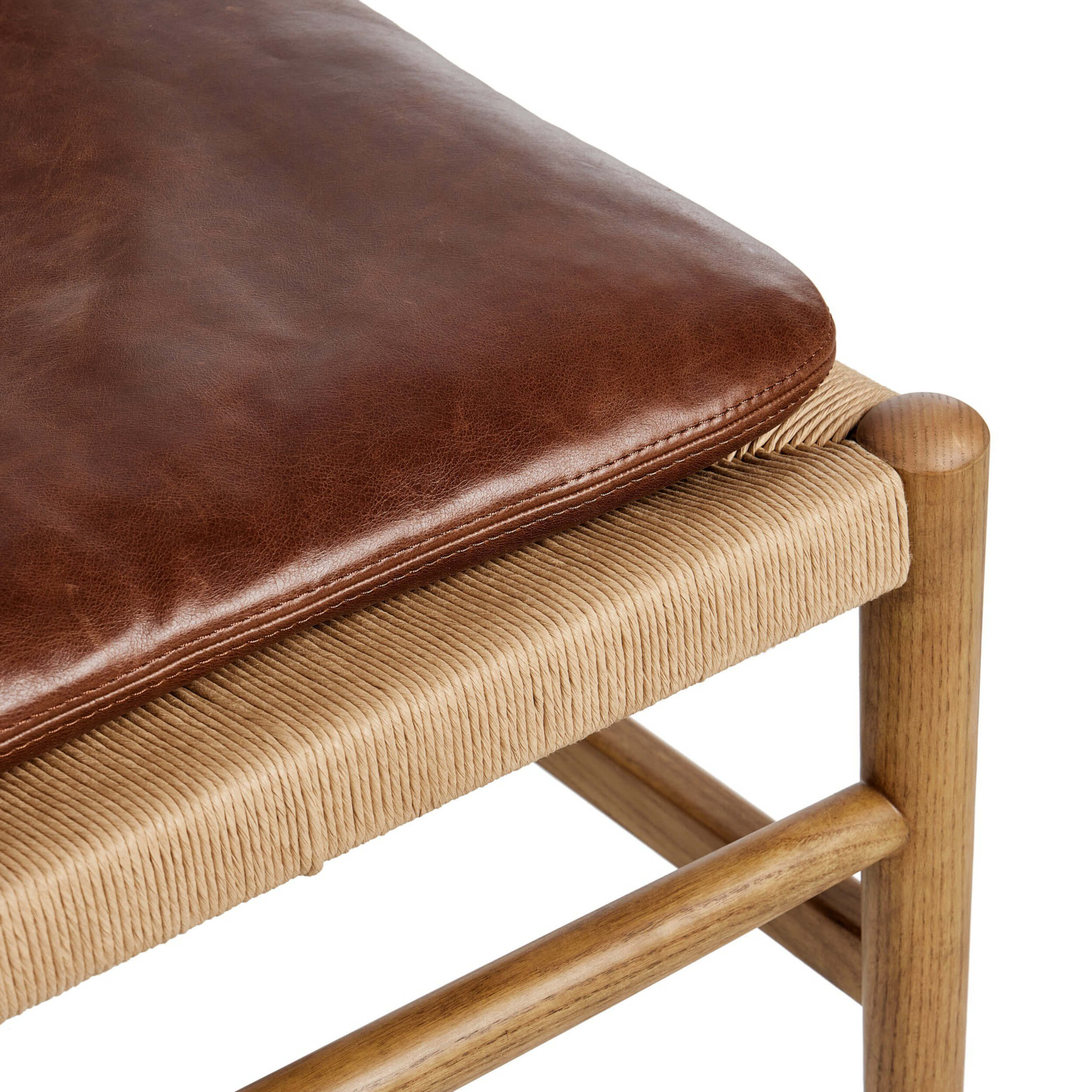 Dara Dining Chair, Dulane Mahogany, Set of 2 by Amber Lewis x Four Hands - Image 4