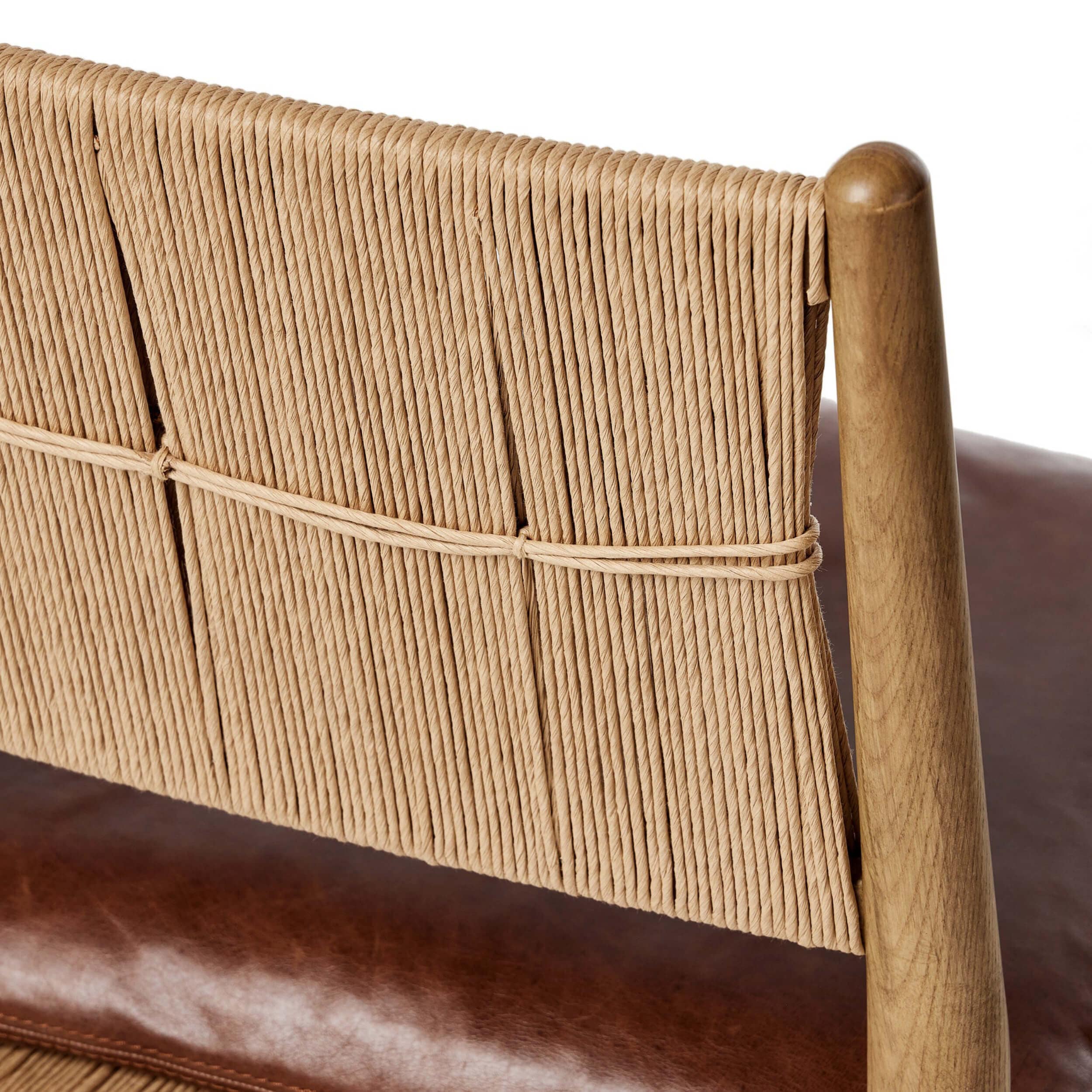 Dara Dining Chair, Dulane Mahogany, Set of 2 by Amber Lewis x Four Hands - Image 5
