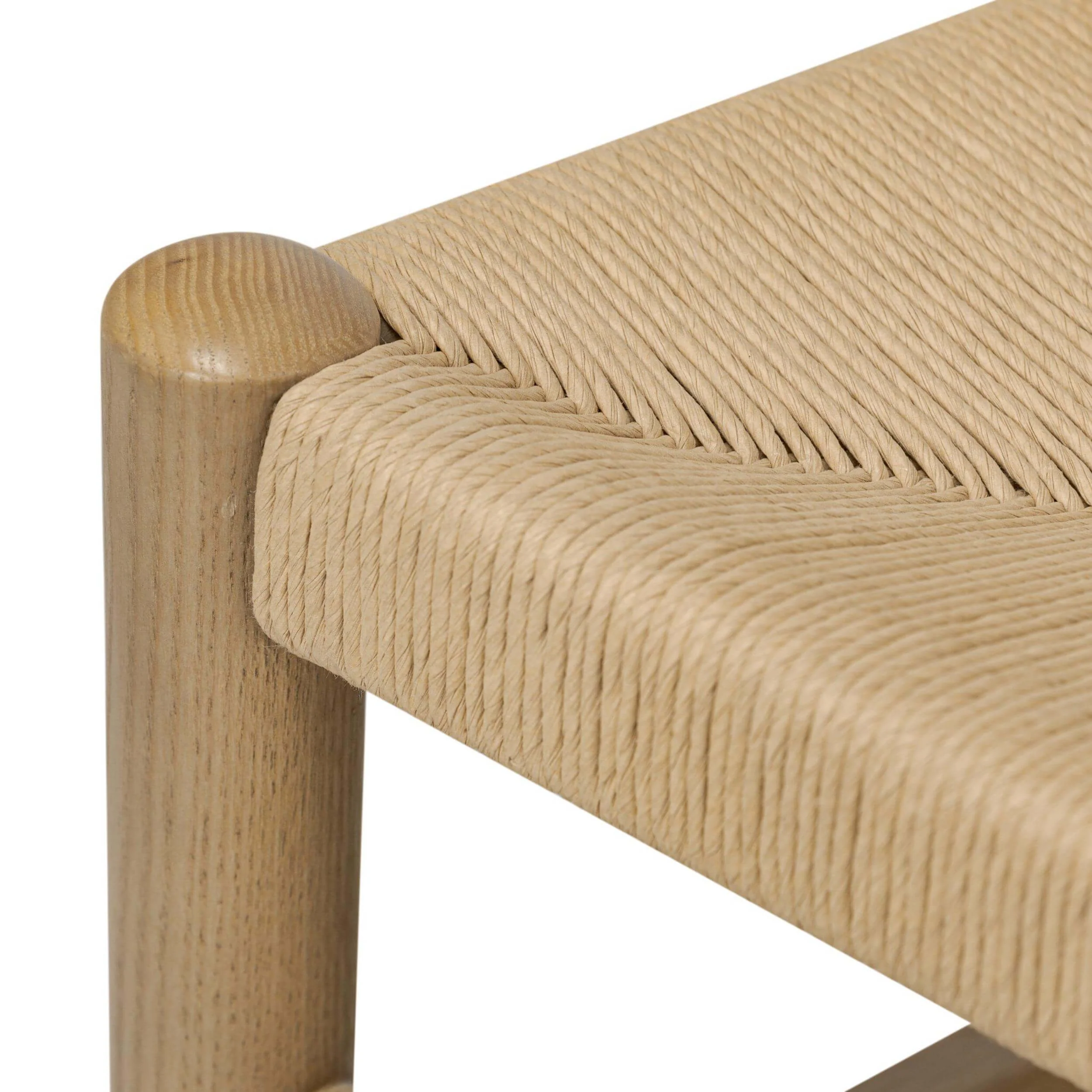 Dara Dining Chair, Natural, Set of 2 by Amber Lewis x Four Hands - Image 4