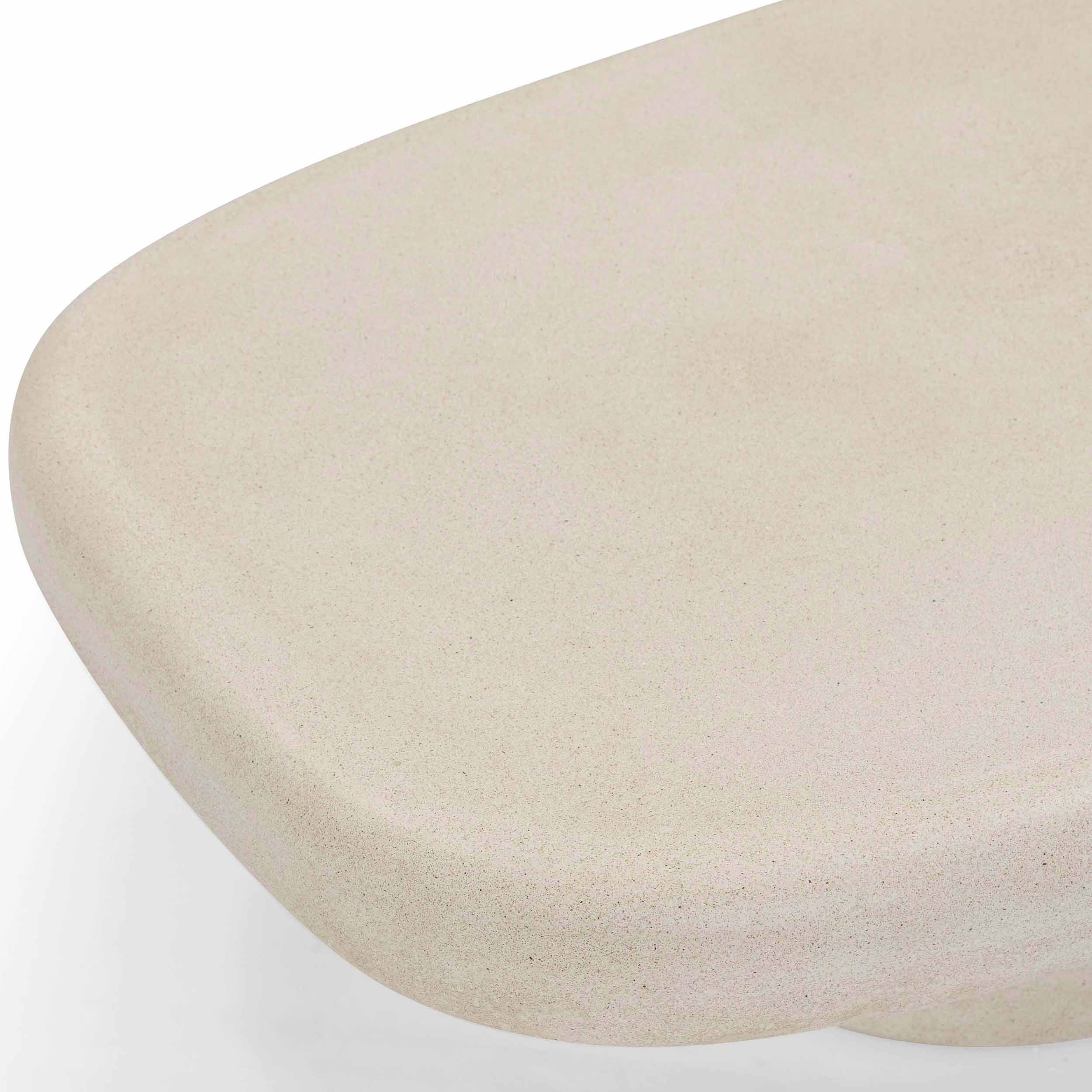 Darial Coffee Table, Sandstone - Image 5