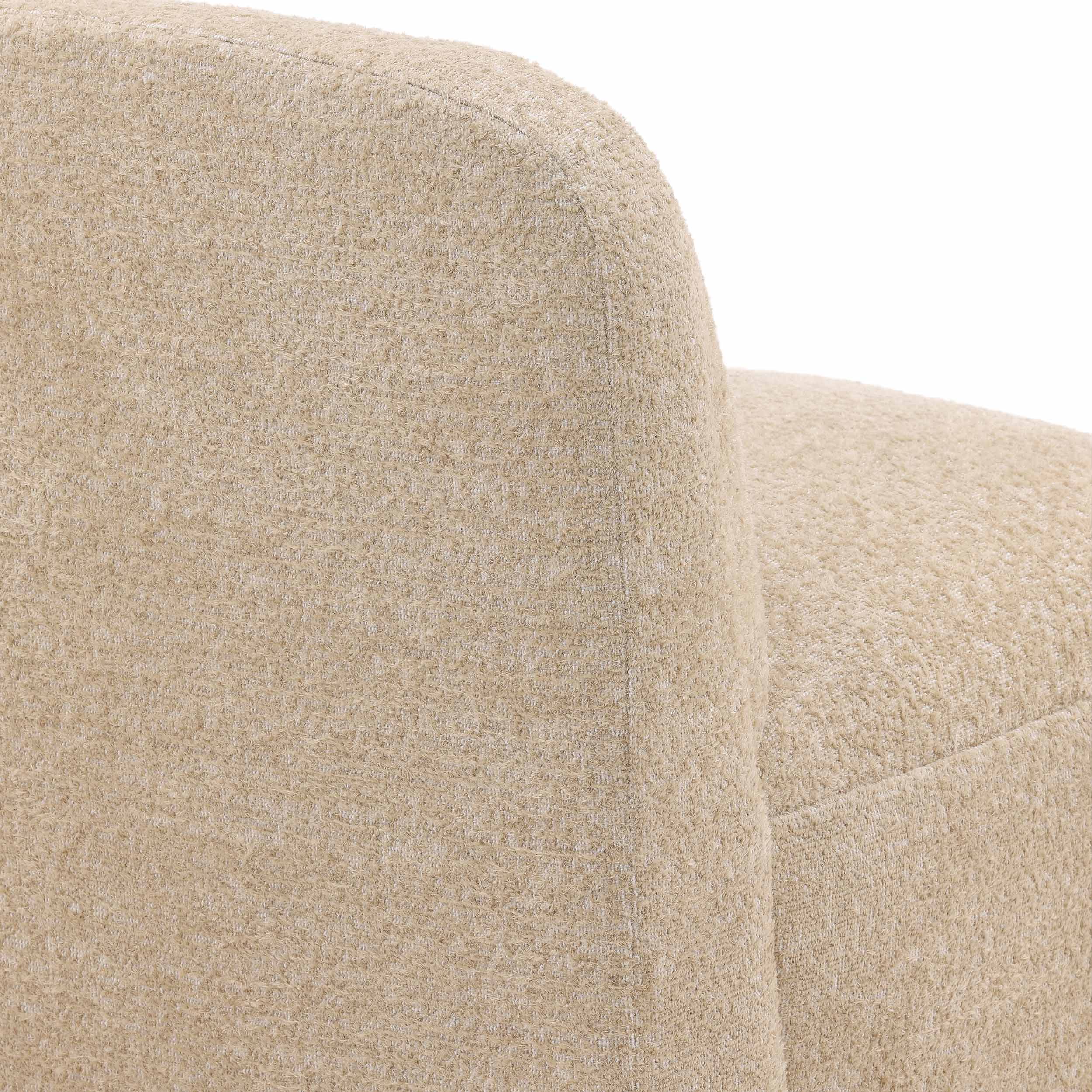 Darrel Swivel Chair, Sand - Image 3