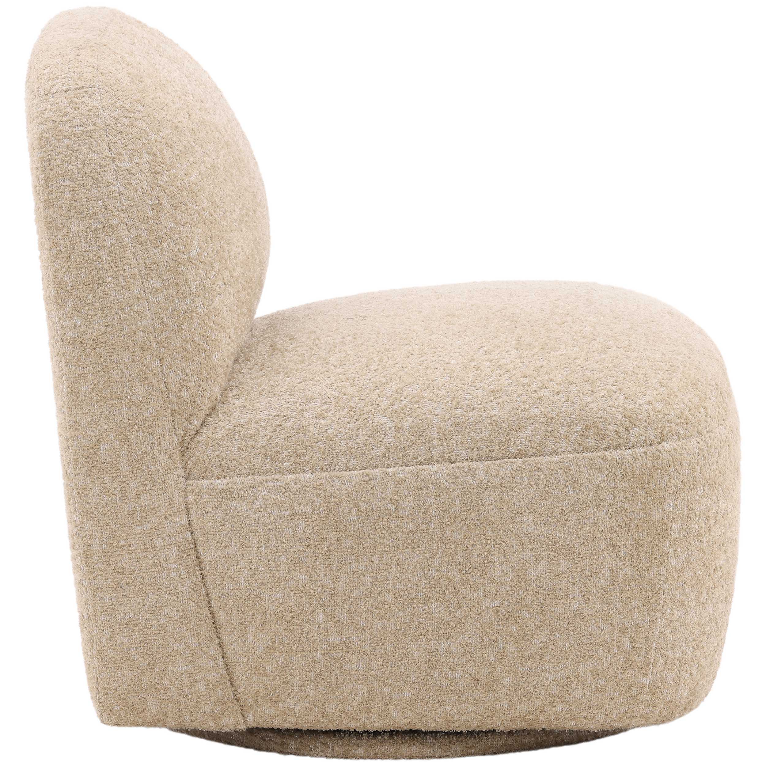 Darrel Swivel Chair, Sand - Image 4